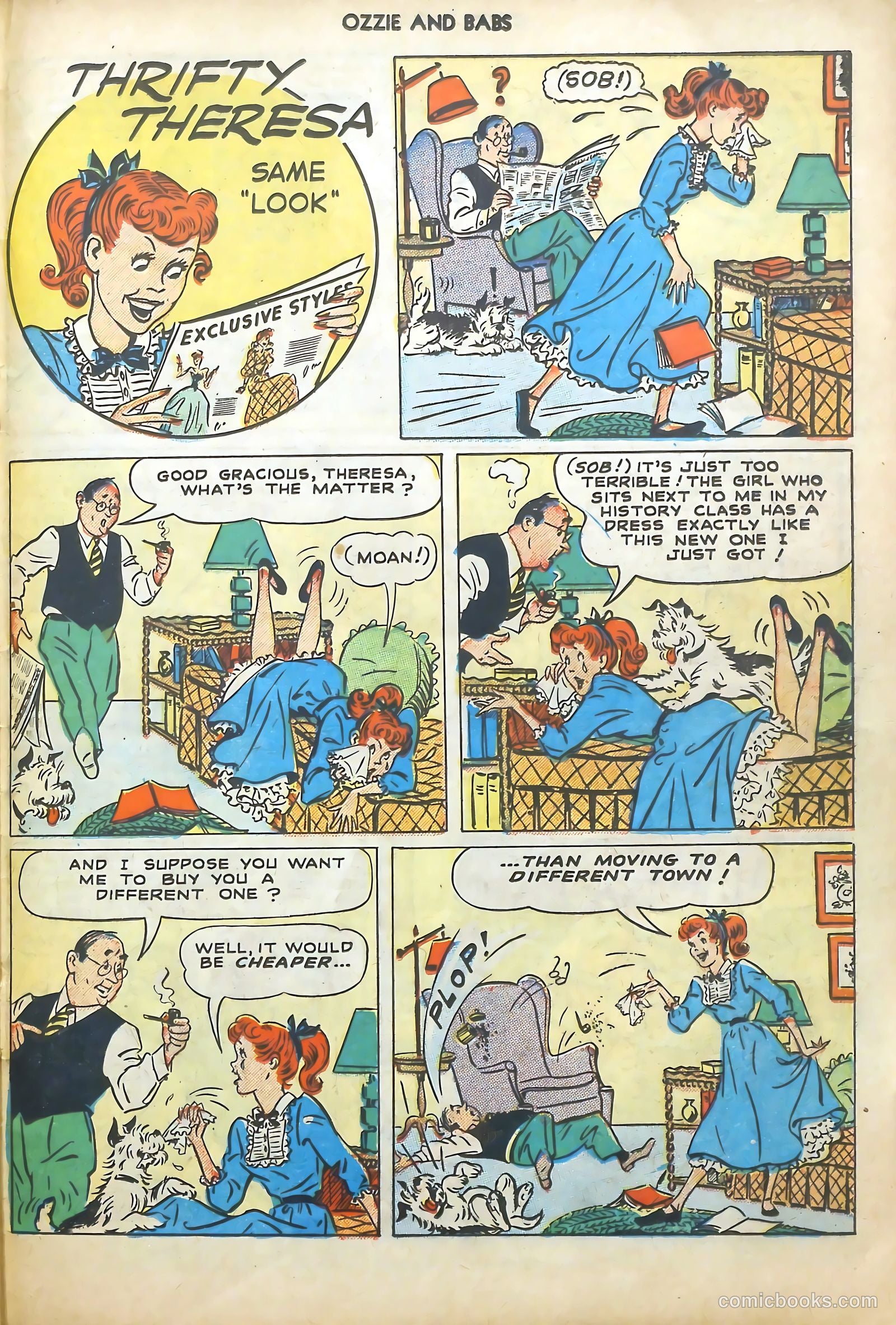 Ozzie and Babs #5 (1948) — page 41 of 52
