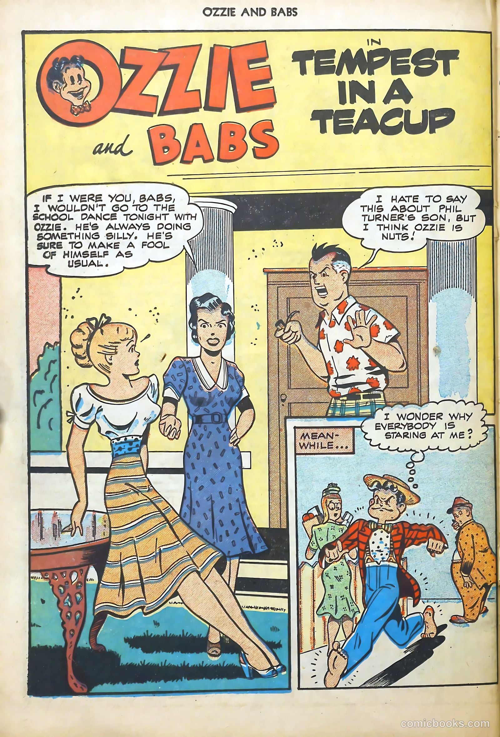 Ozzie and Babs #5 (1948) — page 42 of 52