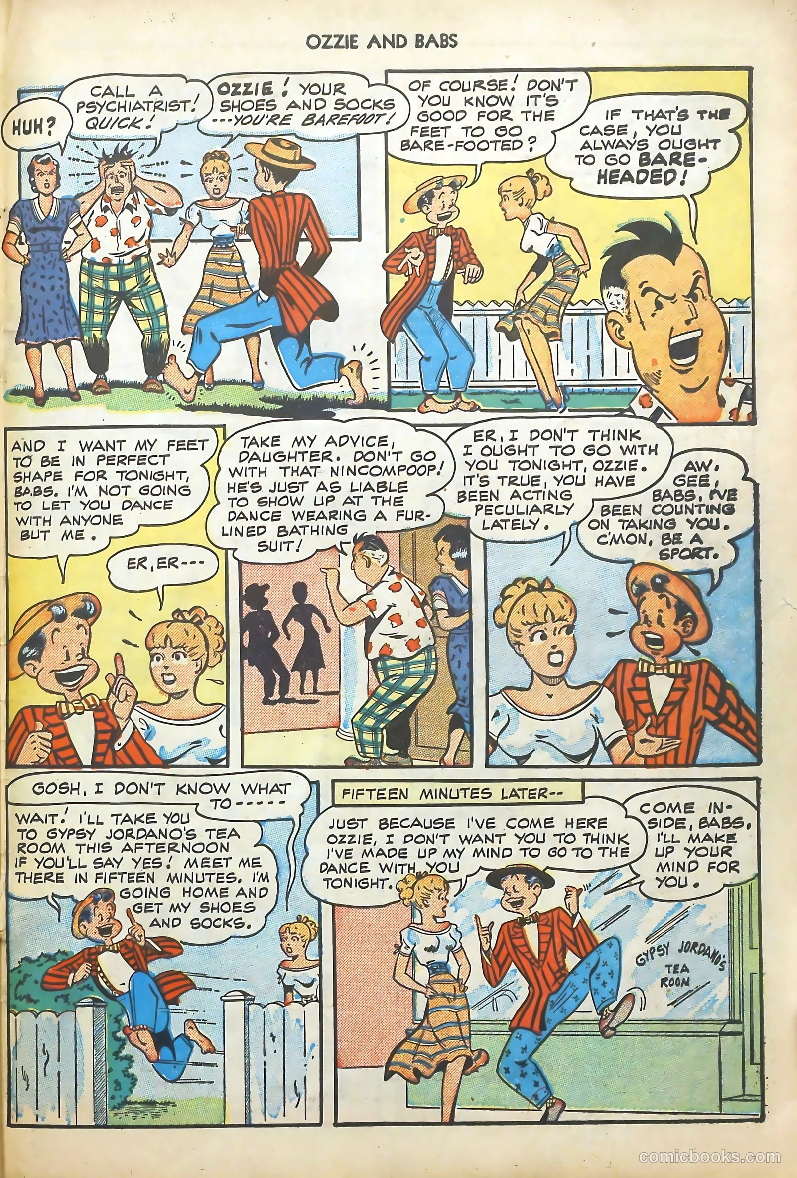 Ozzie and Babs #5 (1948) — page 43 of 52