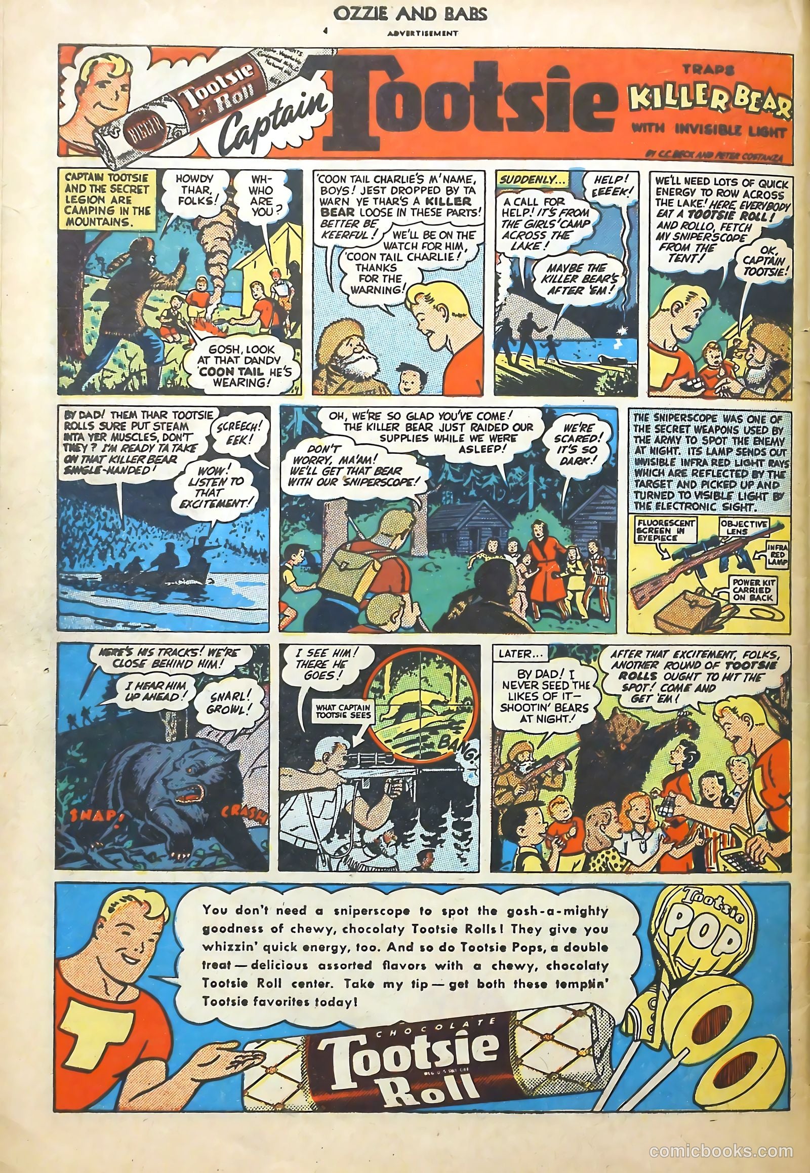 Ozzie and Babs #5 (1948) — page 50 of 52