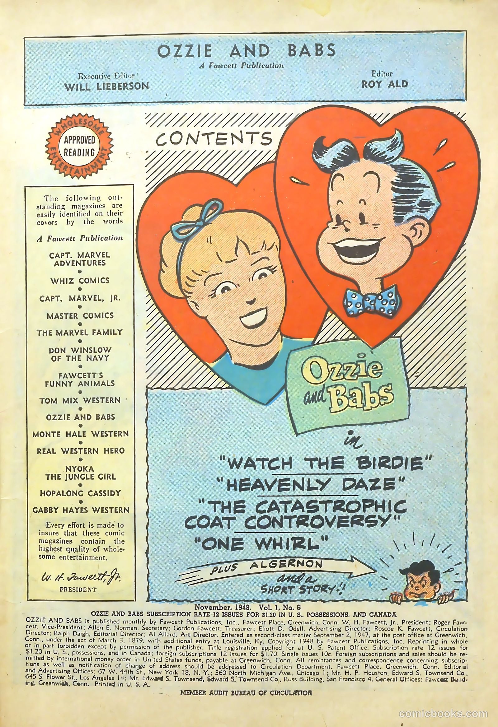 Ozzie and Babs #6 (1948) — page 3 of 52