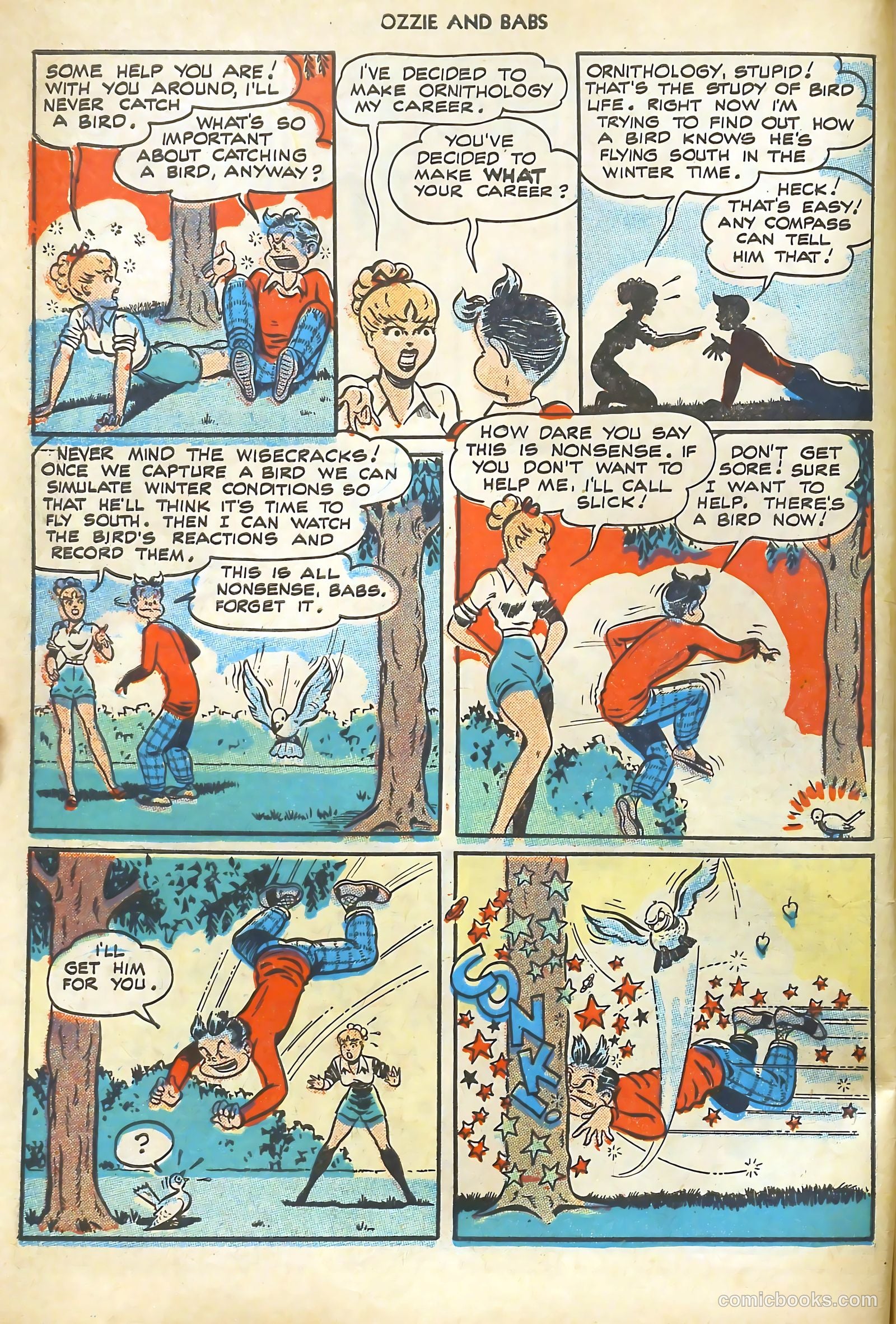 Ozzie and Babs #6 (1948) — page 6 of 52