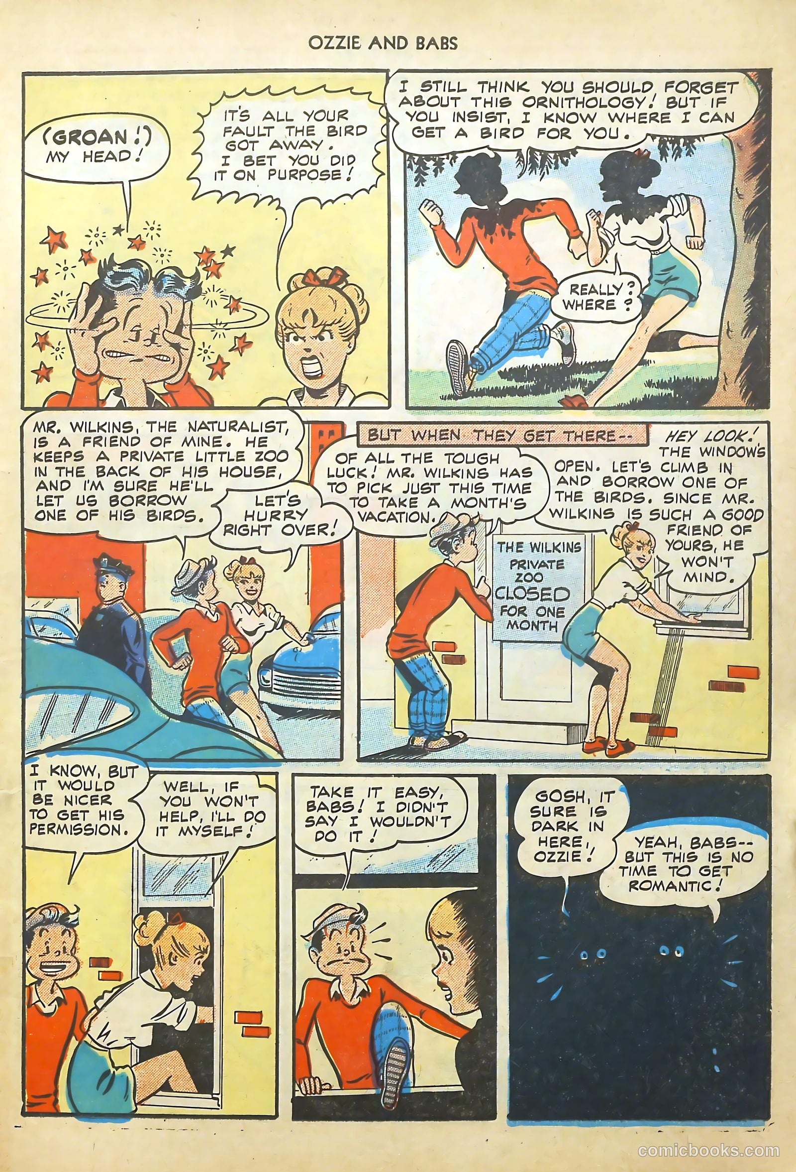 Ozzie and Babs #6 (1948) — page 7 of 52
