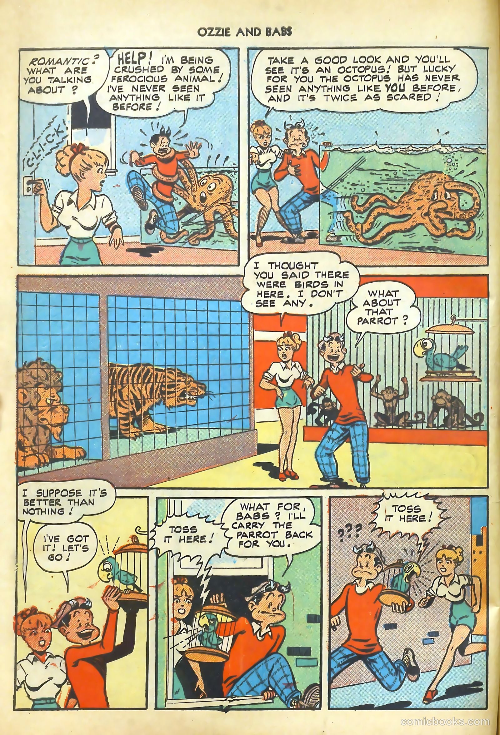 Ozzie and Babs #6 (1948) — page 8 of 52