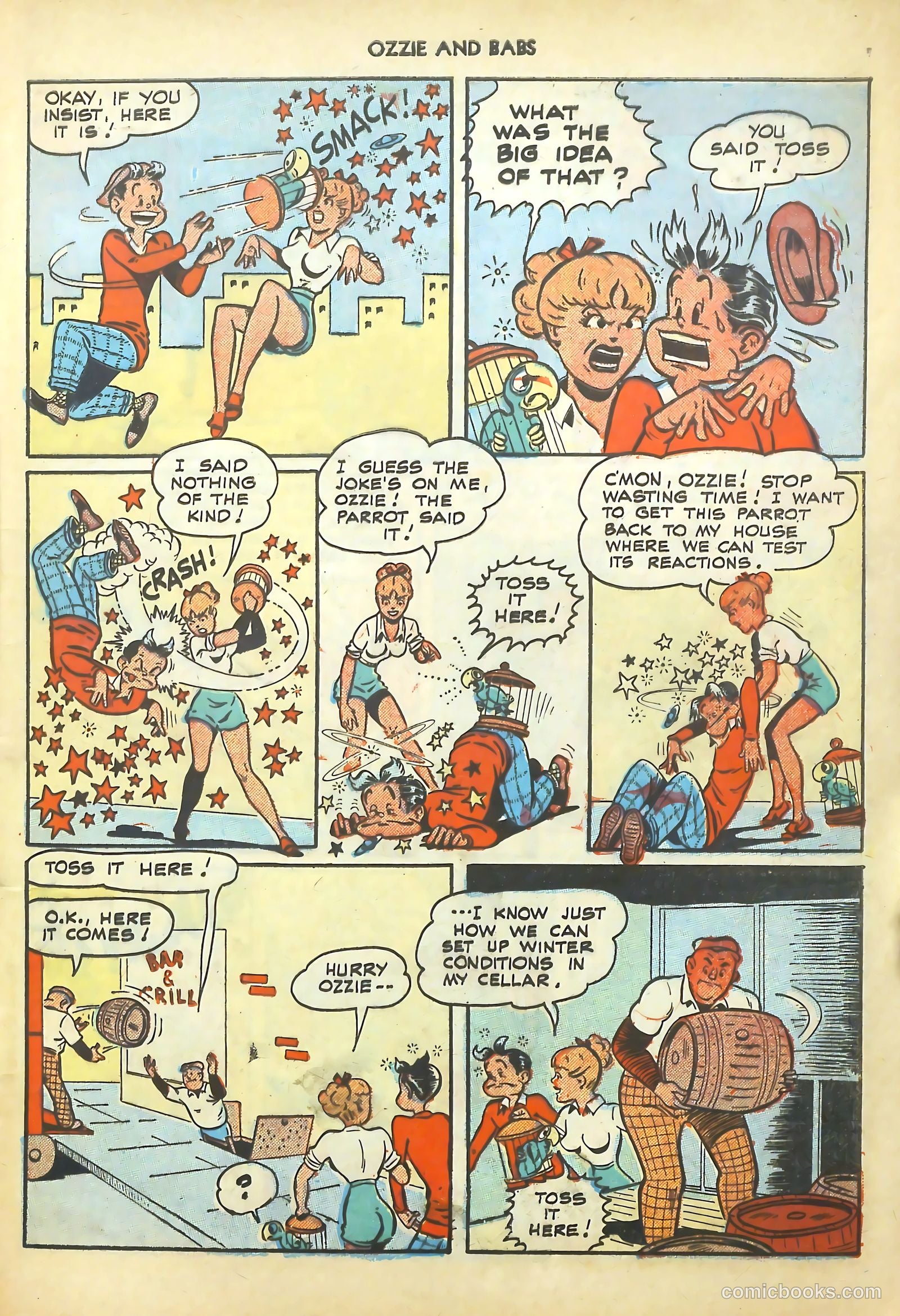 Ozzie and Babs #6 (1948) — page 9 of 52