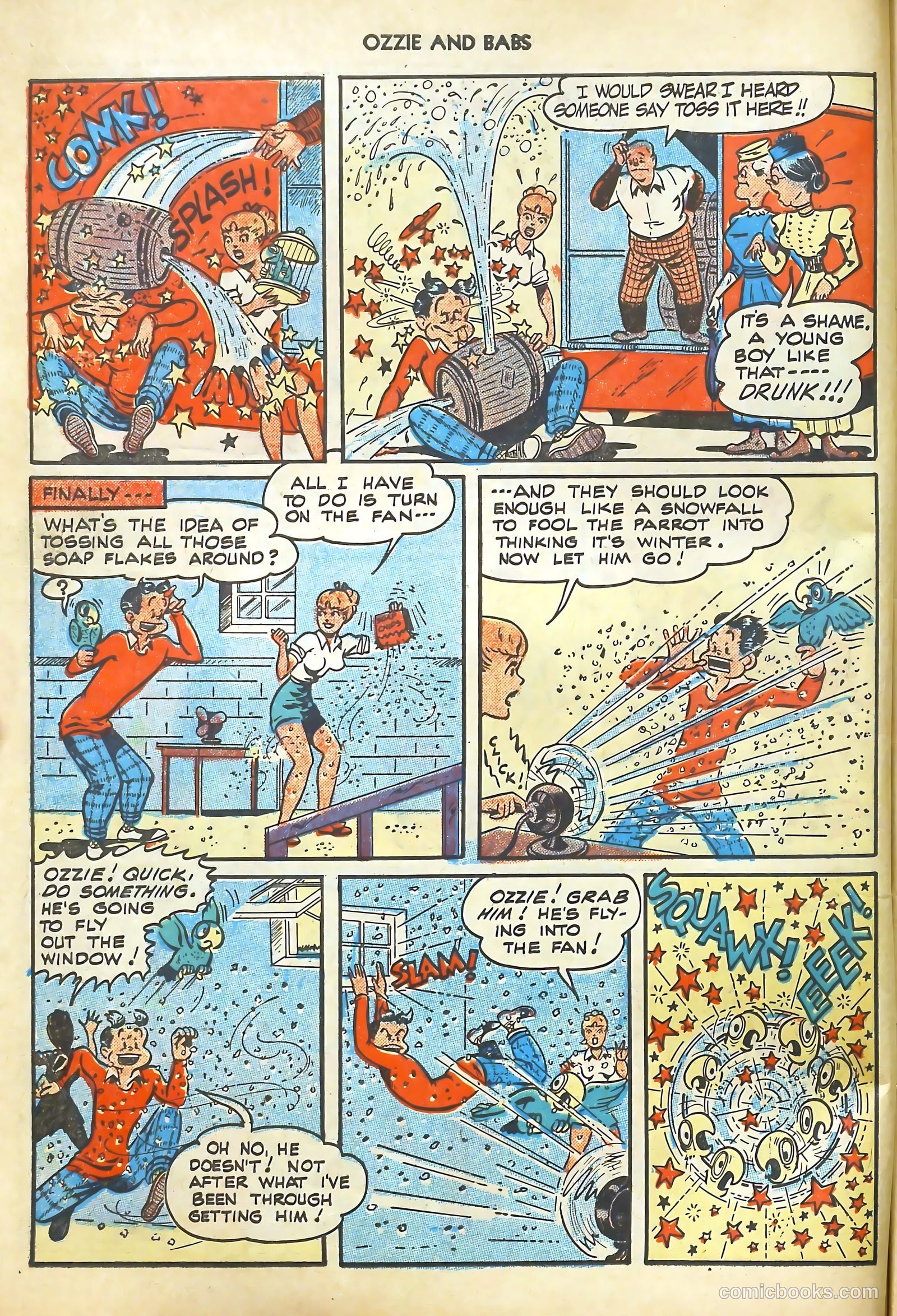 Ozzie and Babs #6 (1948) — page 10 of 52