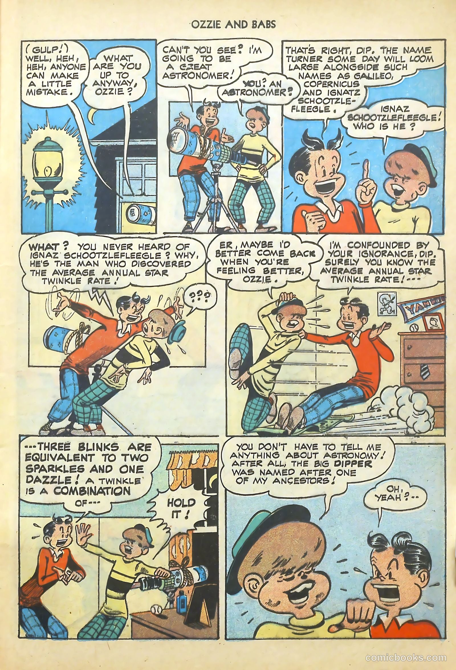 Ozzie and Babs #6 (1948) — page 17 of 52