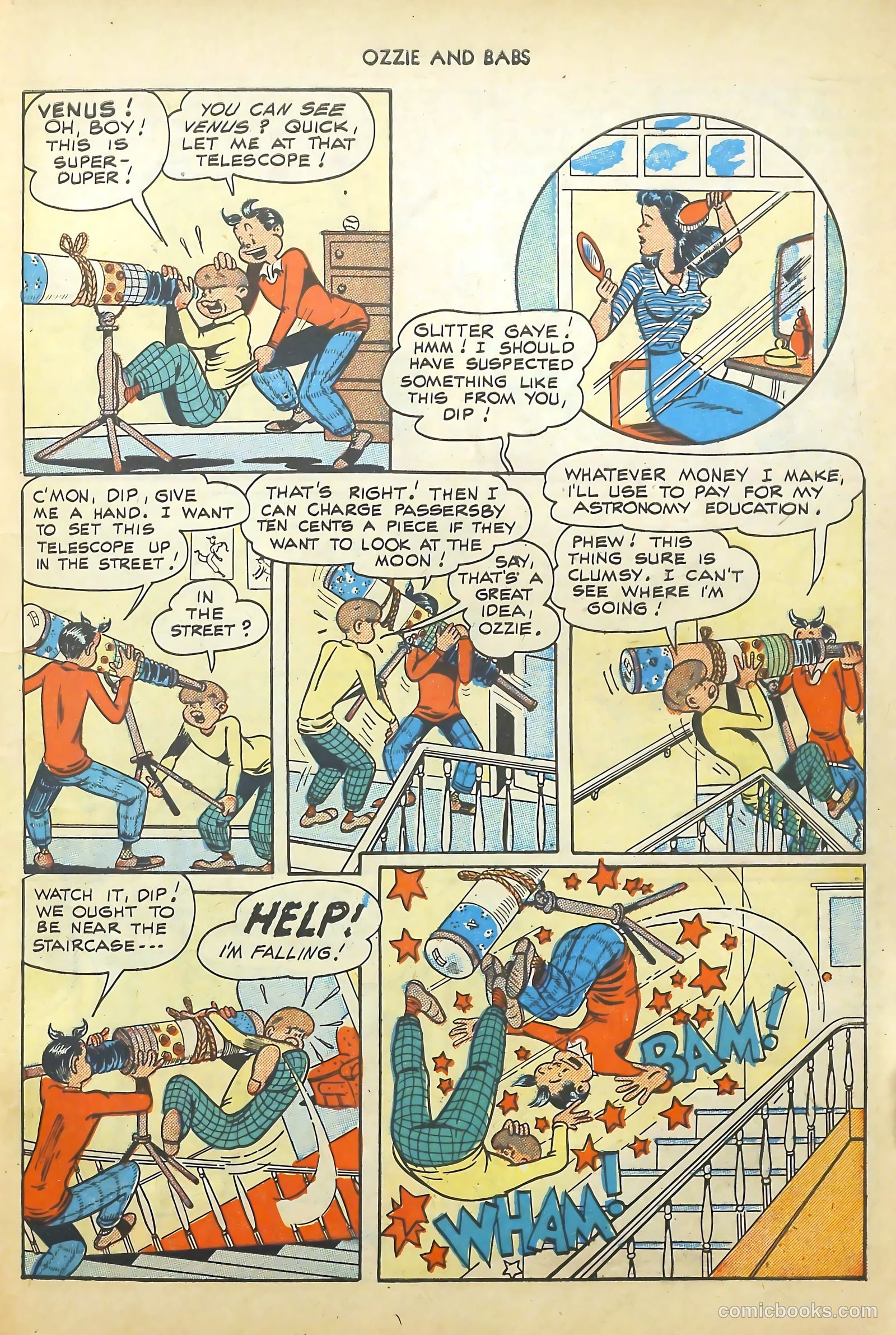 Ozzie and Babs #6 (1948) — page 19 of 52