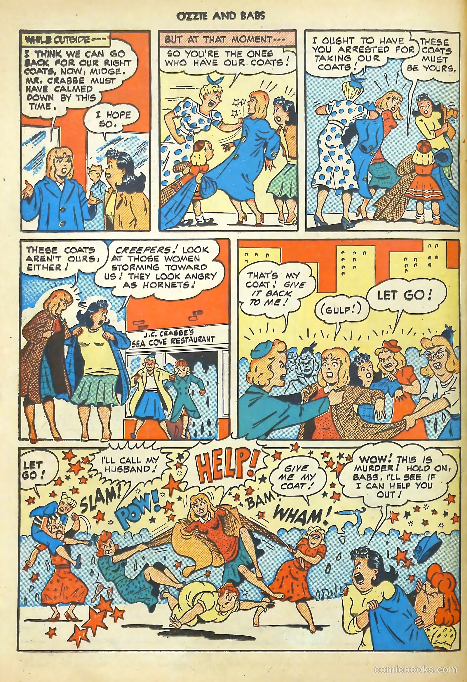 Ozzie and Babs #6 (1948) — page 30 of 52