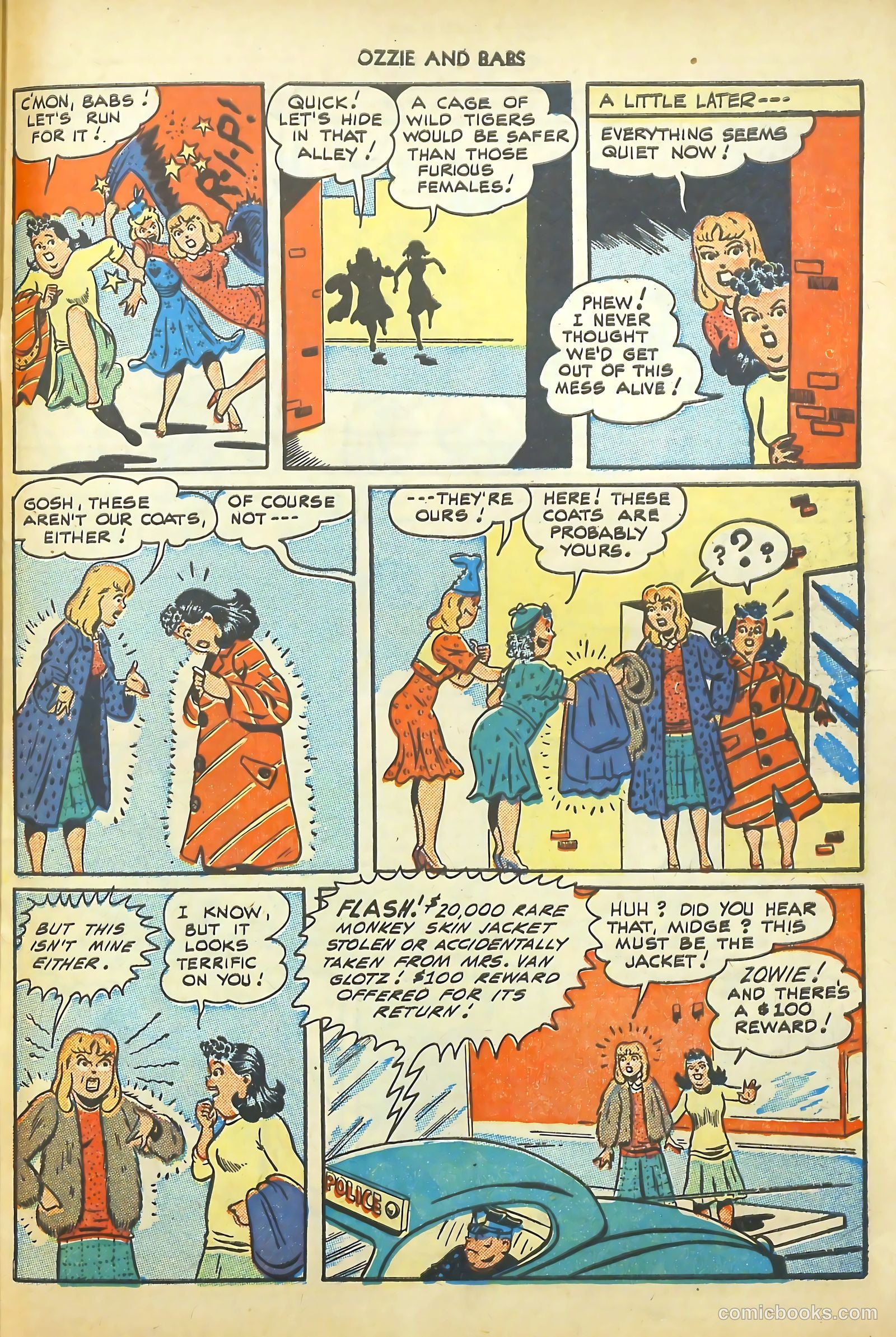 Ozzie and Babs #6 (1948) — page 31 of 52