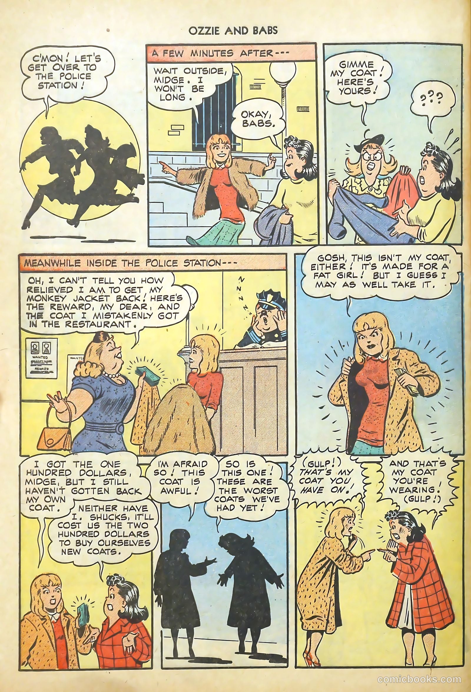 Ozzie and Babs #6 (1948) — page 32 of 52