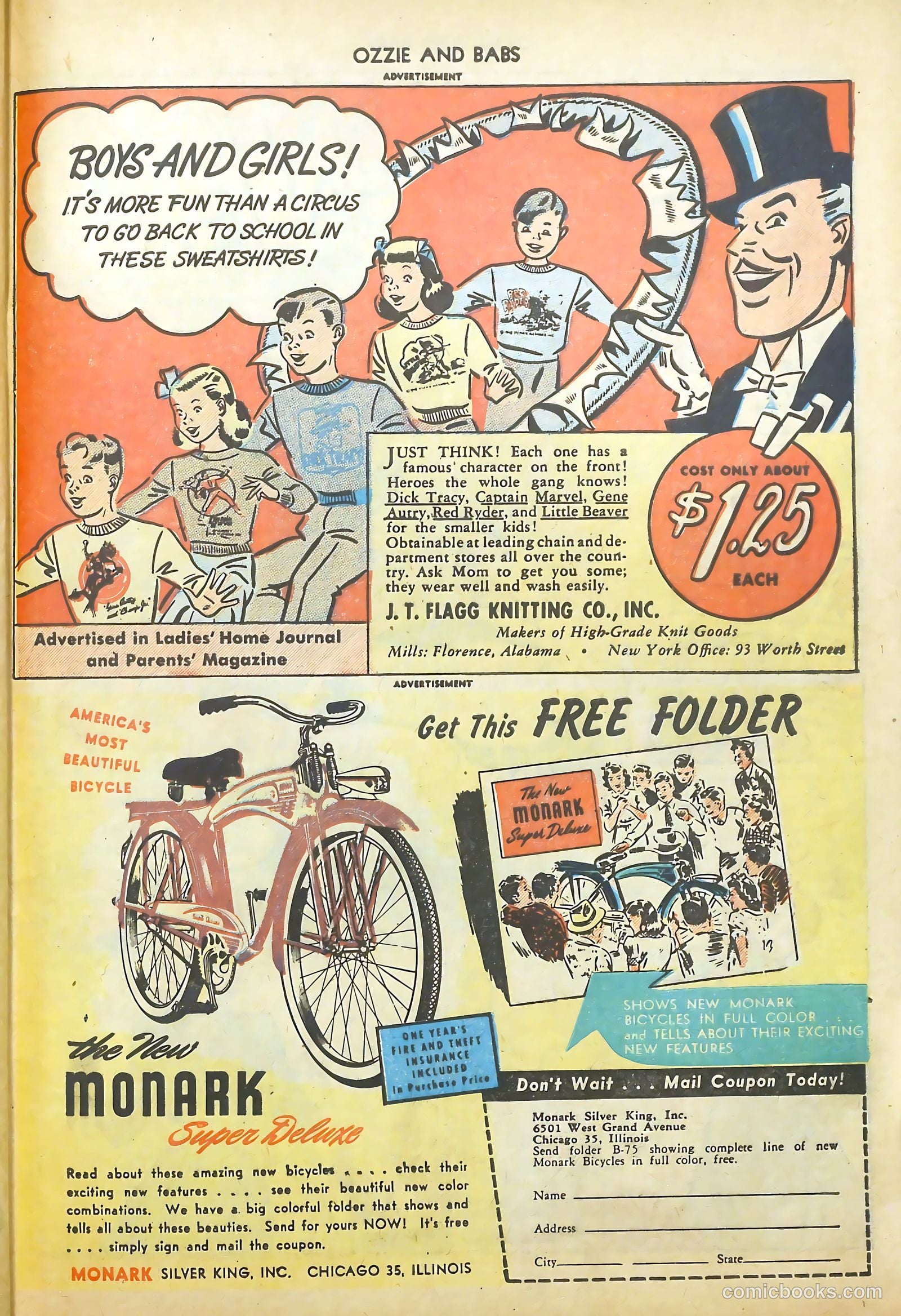 Ozzie and Babs #6 (1948) — page 33 of 52