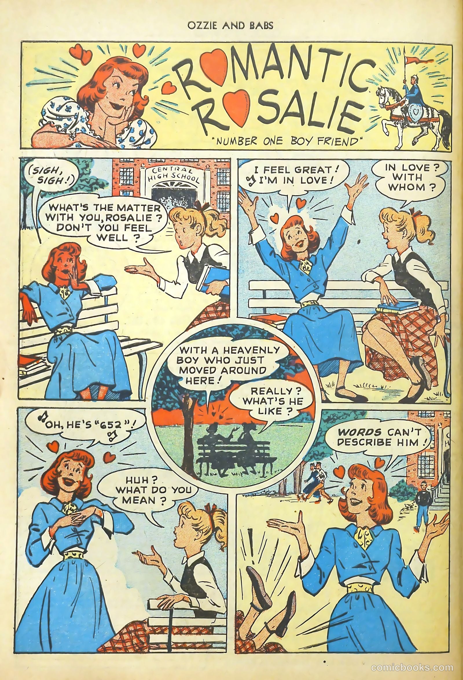 Ozzie and Babs #6 (1948) — page 34 of 52