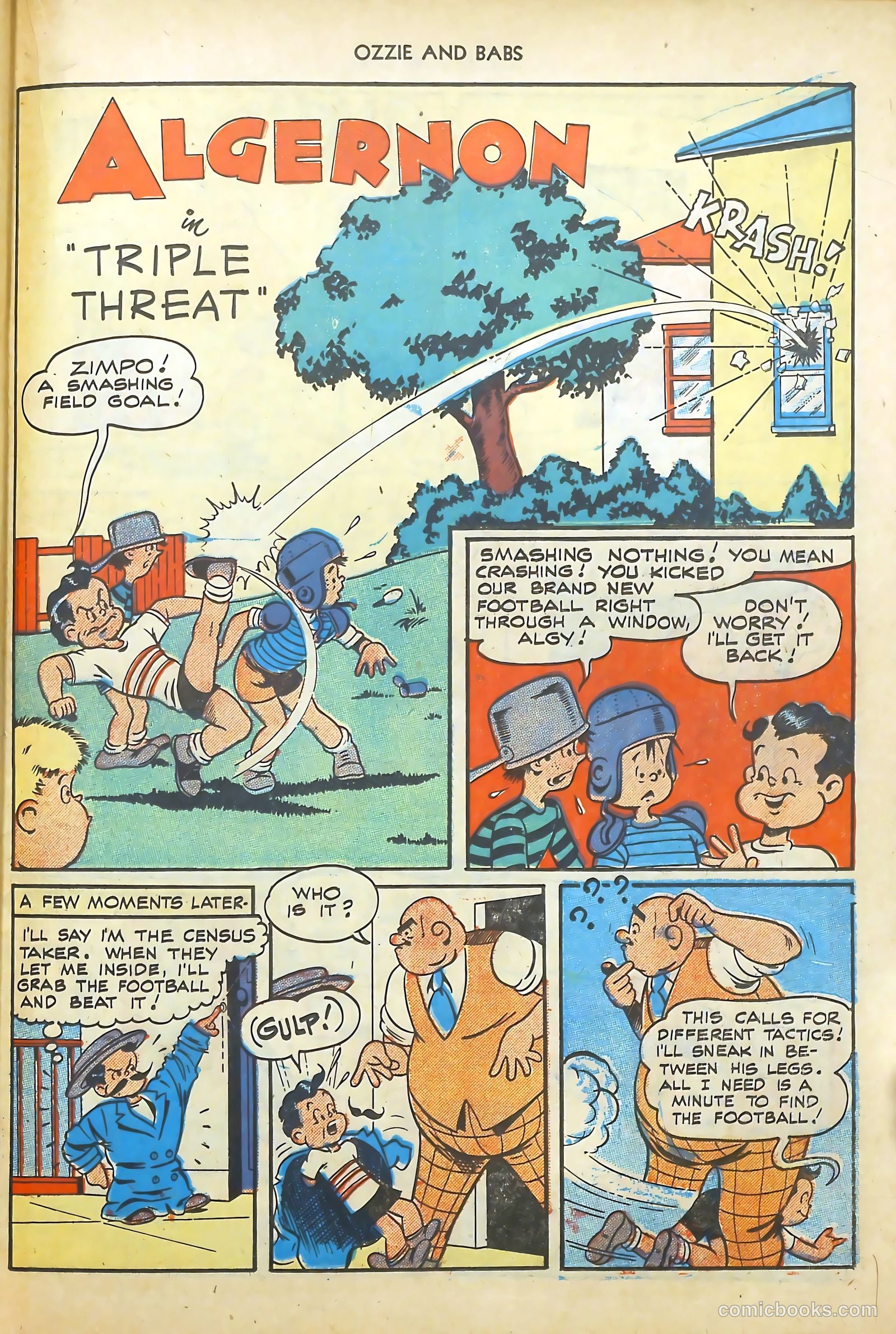 Ozzie and Babs #6 (1948) — page 35 of 52