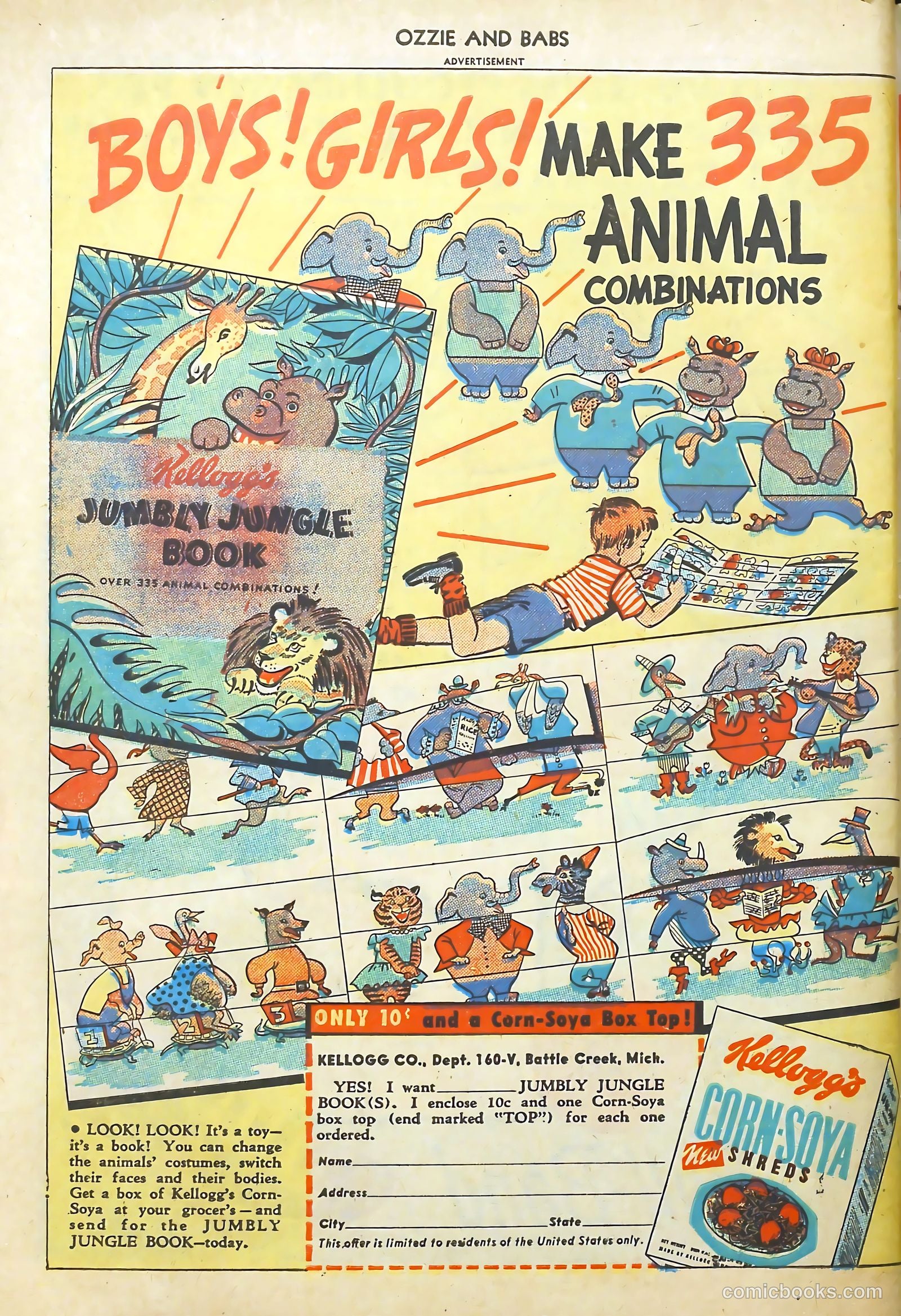 Ozzie and Babs #6 (1948) — page 50 of 52