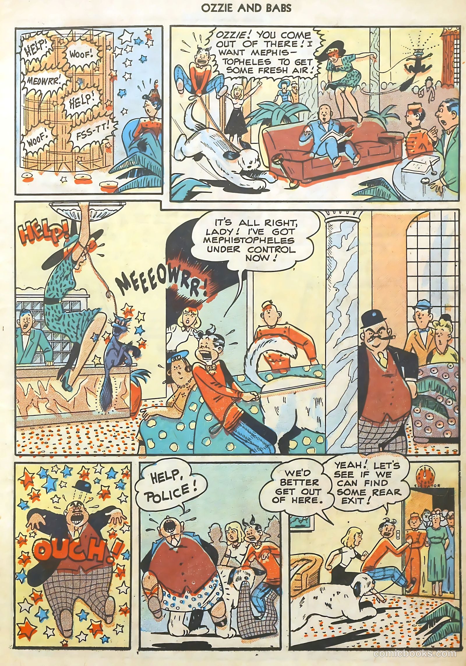 Ozzie and Babs #7 (1948) — page 7 of 52
