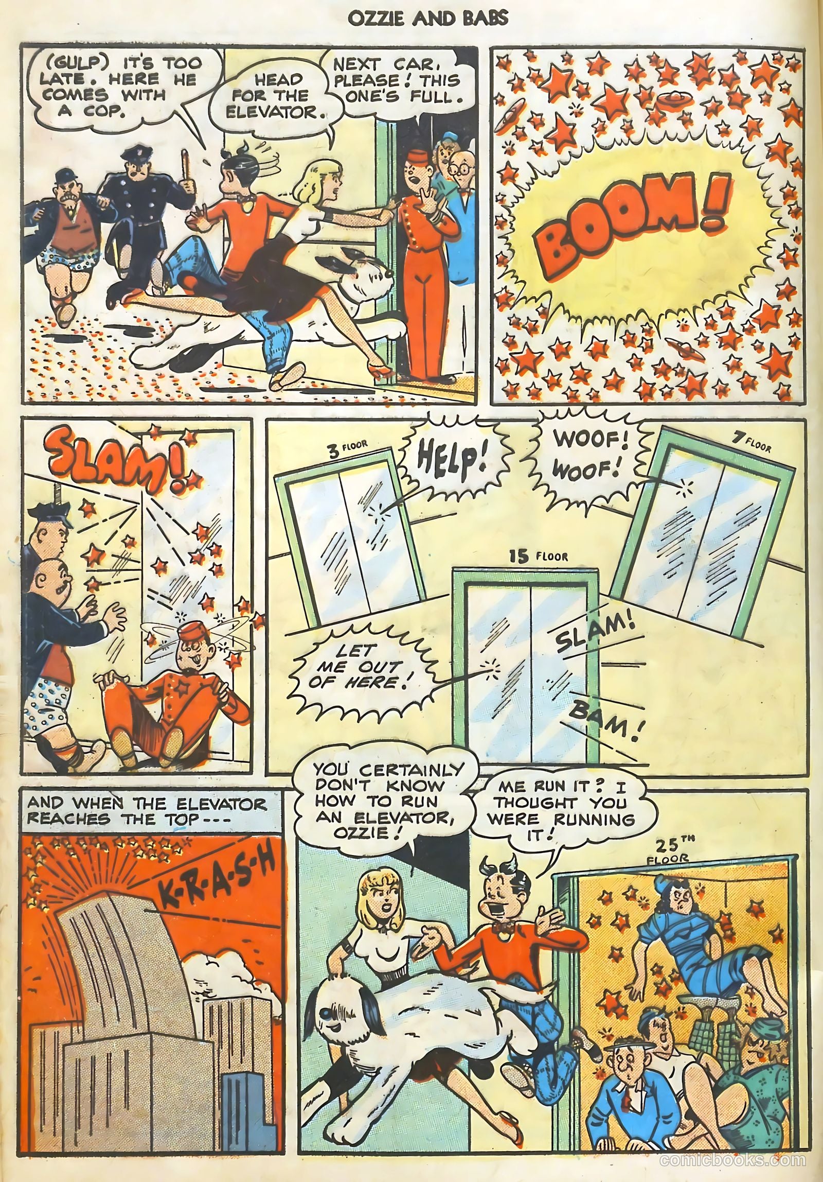 Ozzie and Babs #7 (1948) — page 8 of 52