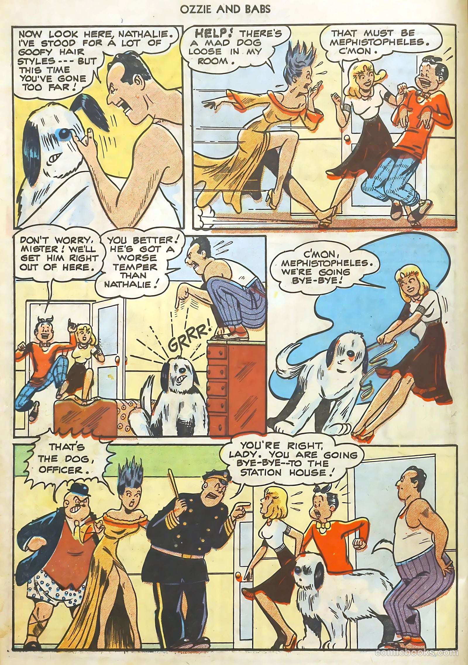 Ozzie and Babs #7 (1948) — page 10 of 52