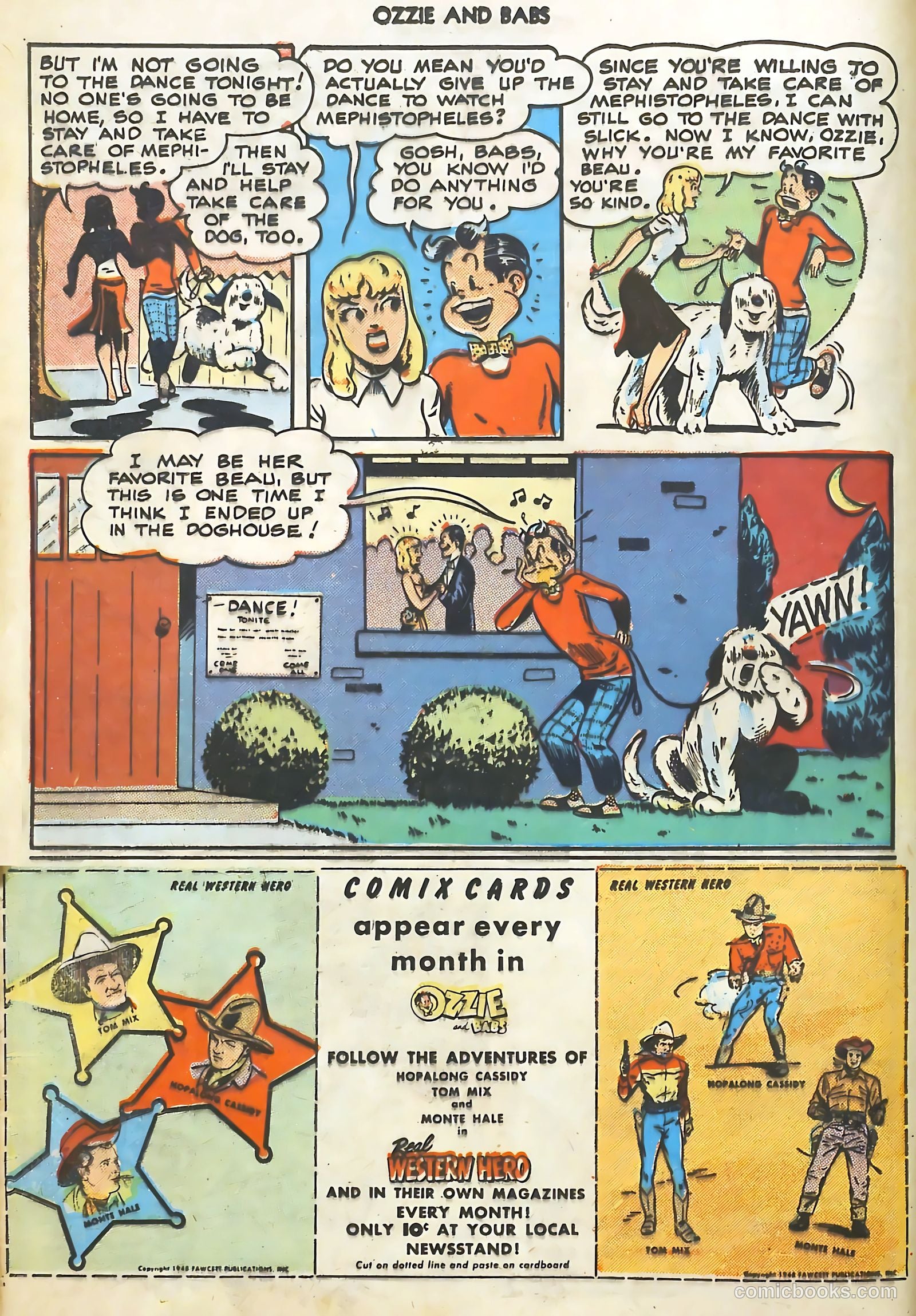 Ozzie and Babs #7 (1948) — page 12 of 52
