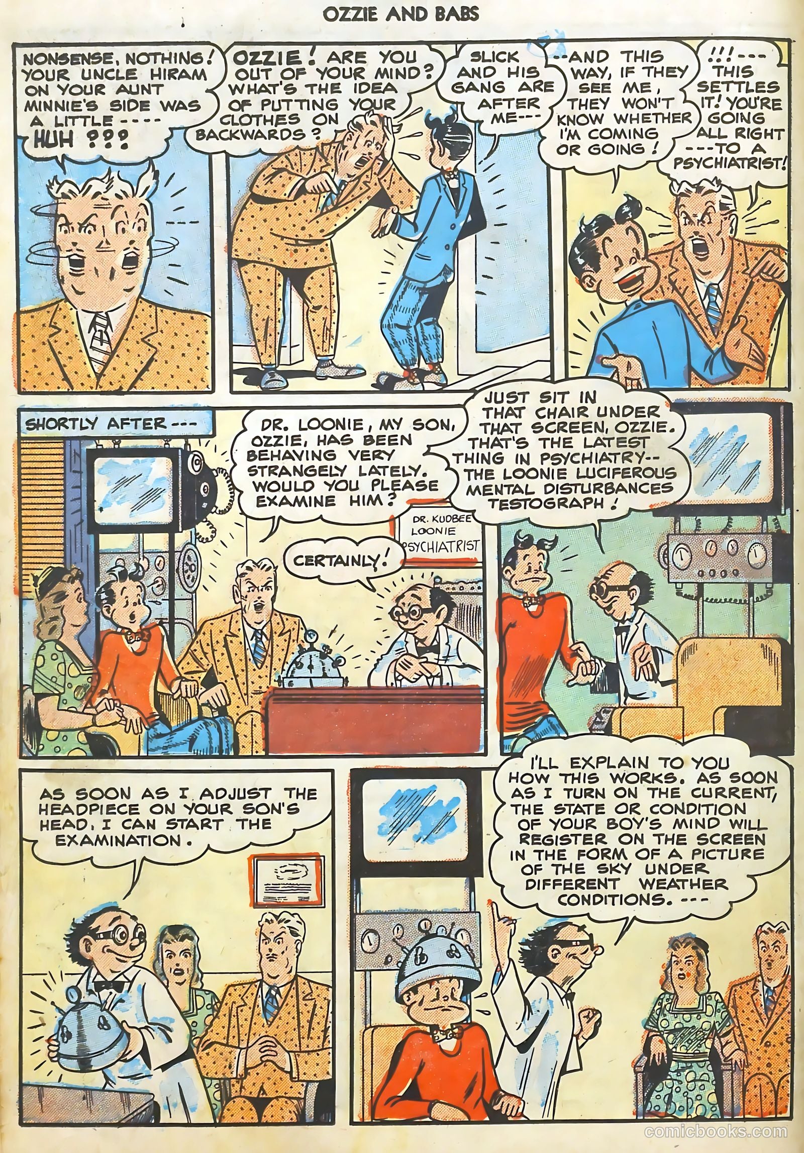 Ozzie and Babs #7 (1948) — page 18 of 52