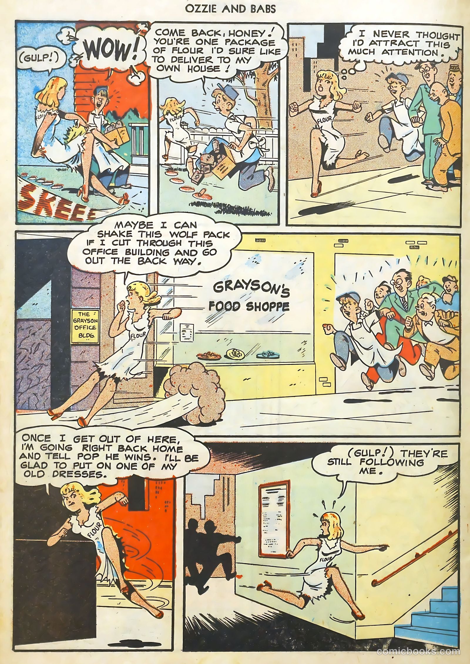 Ozzie and Babs #7 (1948) — page 28 of 52