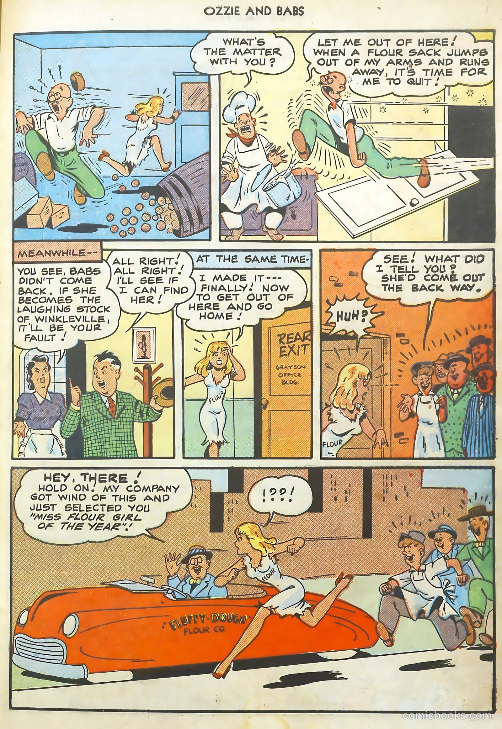 Ozzie and Babs #7 (1948) — page 31 of 52