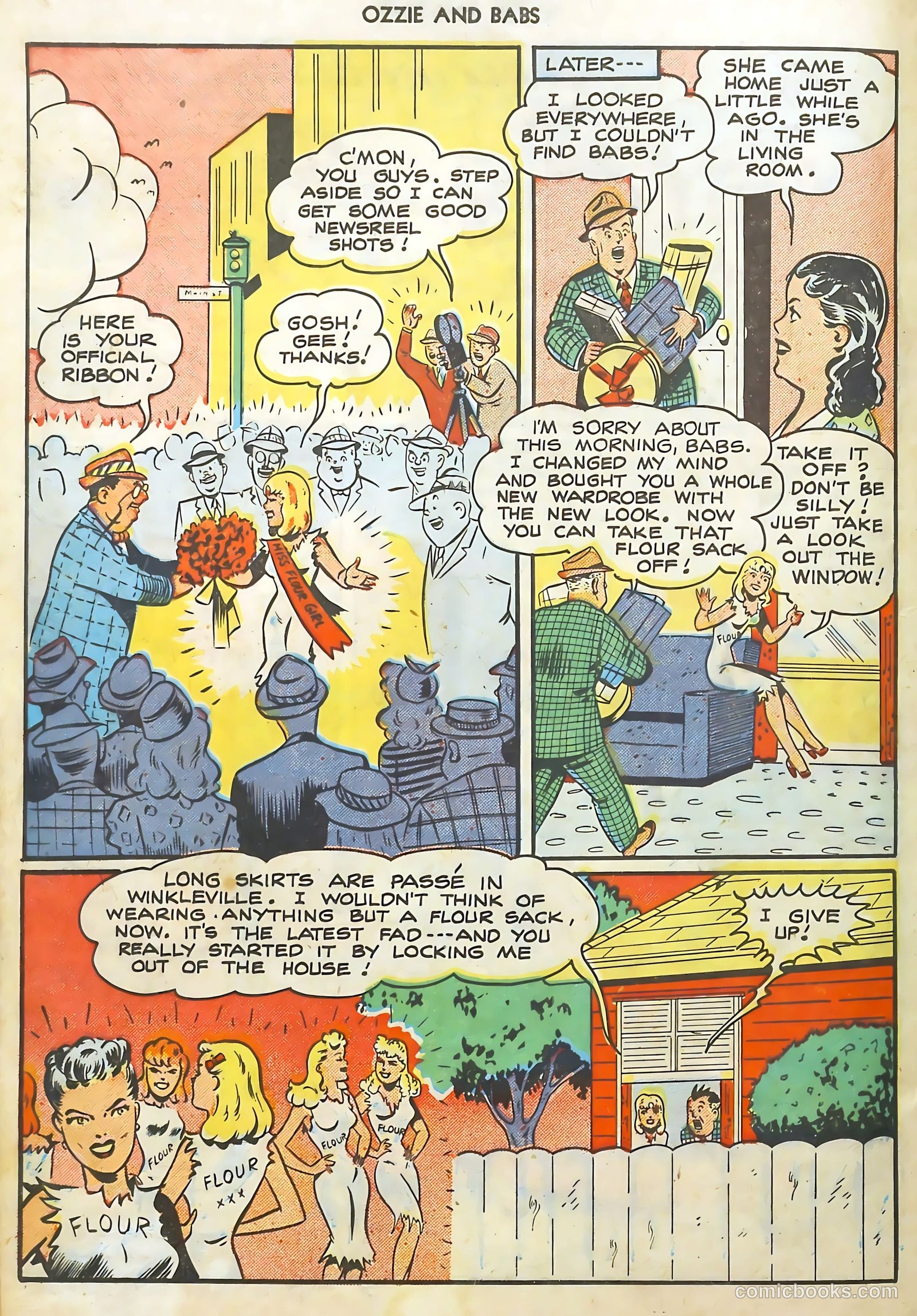 Ozzie and Babs #7 (1948) — page 32 of 52