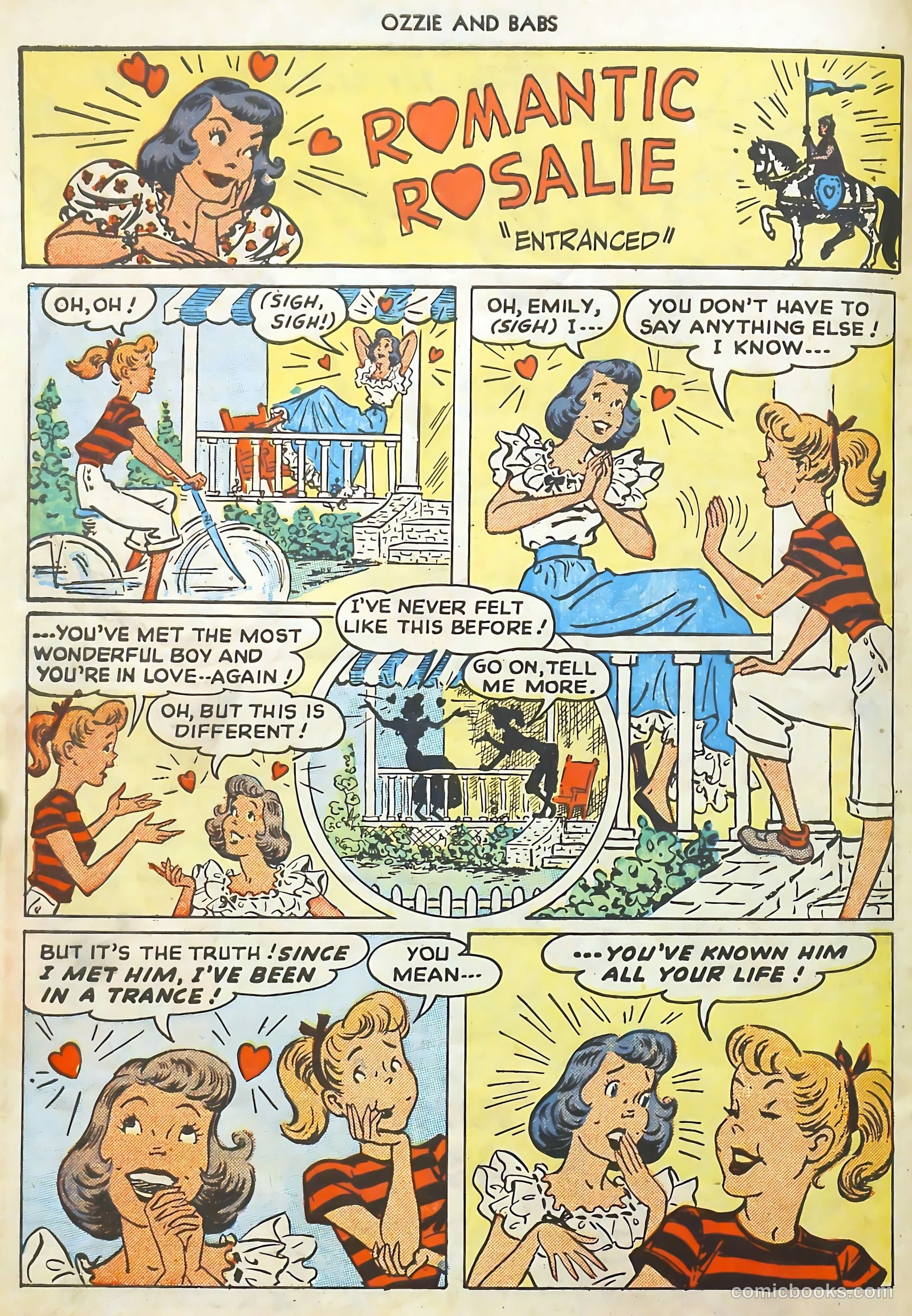 Ozzie and Babs #7 (1948) — page 34 of 52