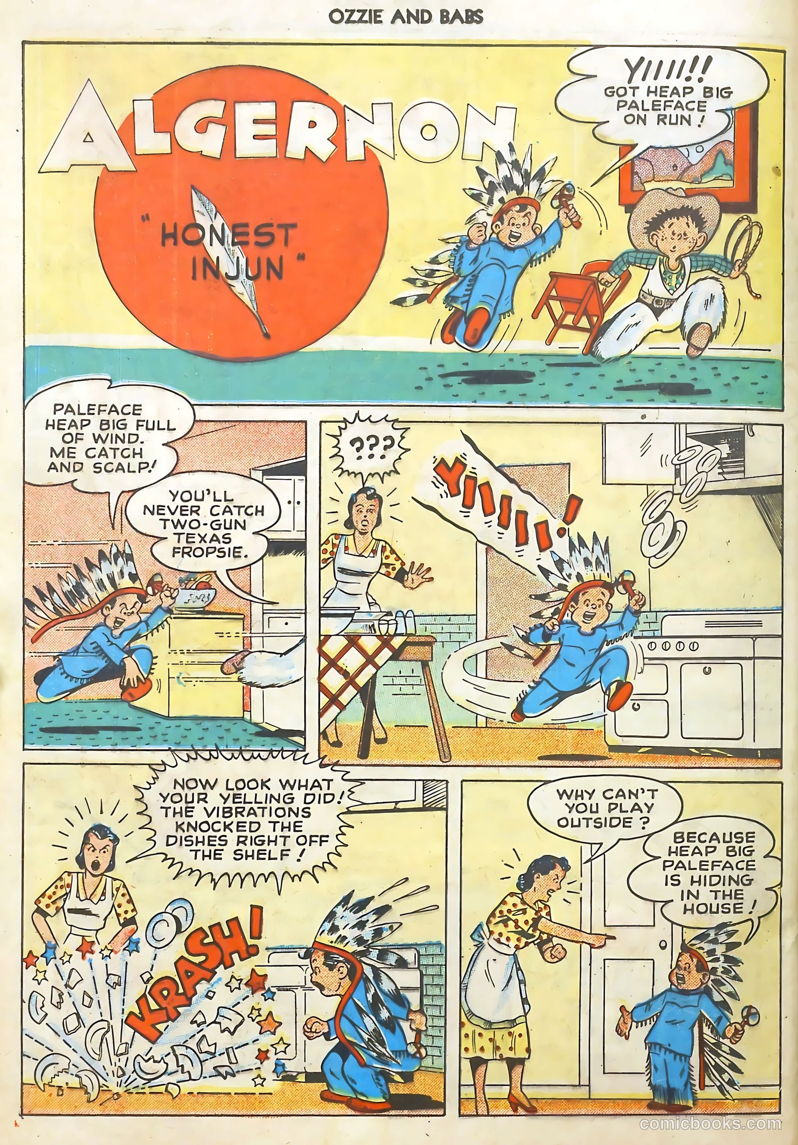 Ozzie and Babs #7 (1948) — page 36 of 52
