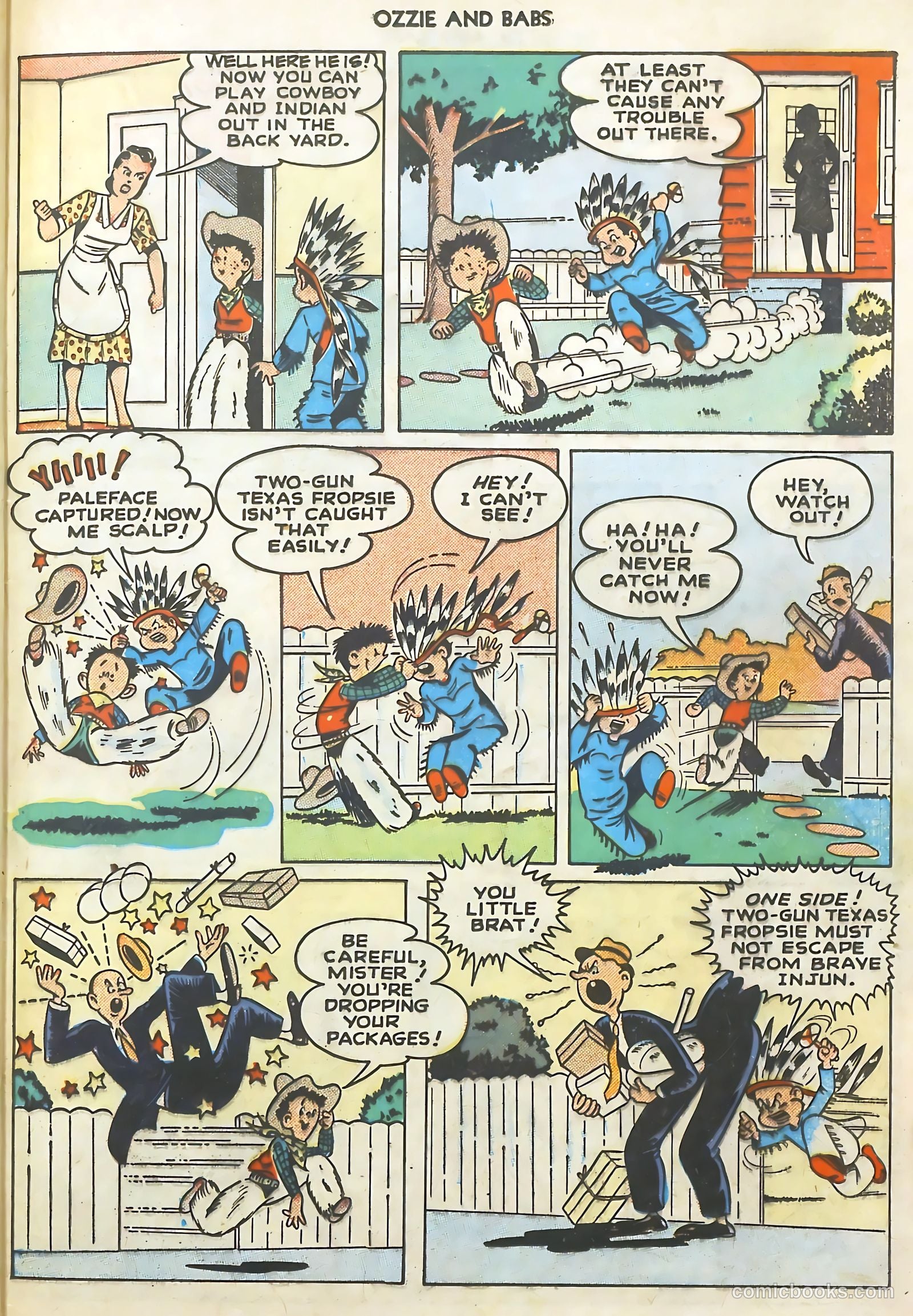 Ozzie and Babs #7 (1948) — page 37 of 52