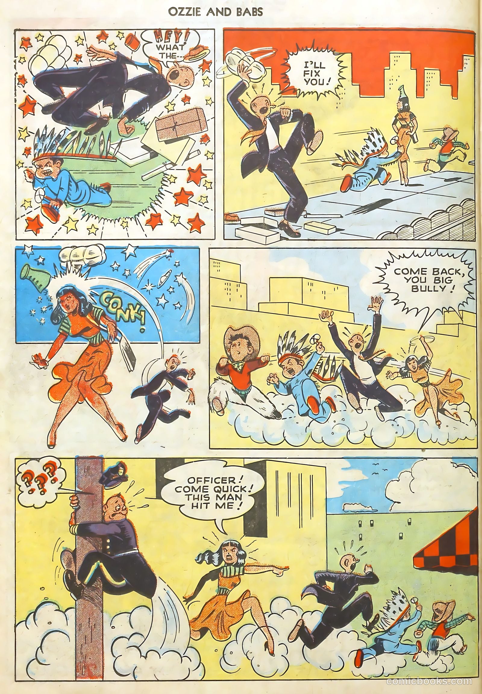 Ozzie and Babs #7 (1948) — page 38 of 52