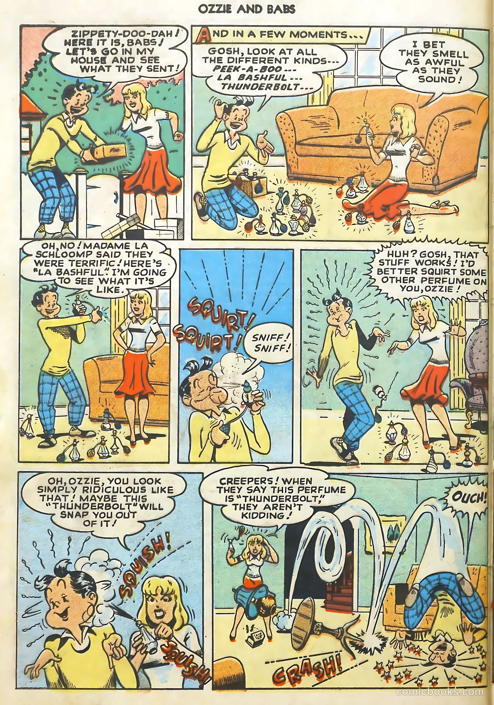 Ozzie and Babs #7 (1948) — page 44 of 52