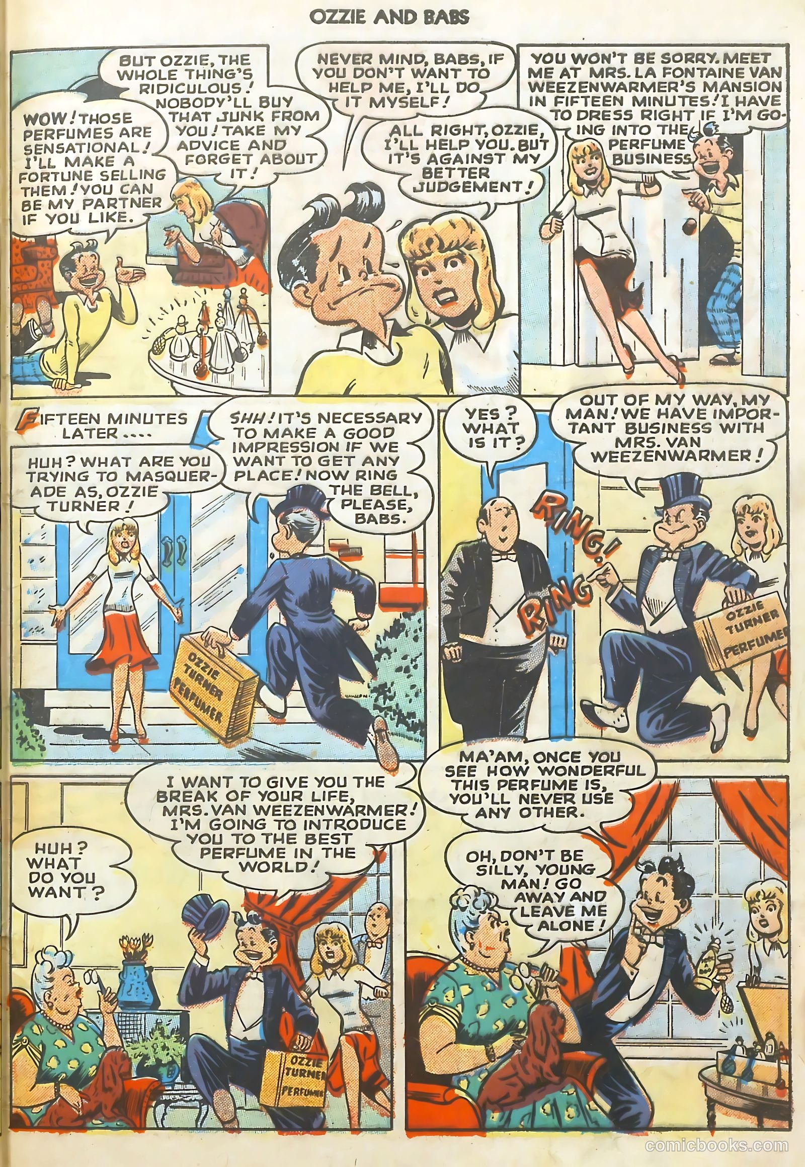 Ozzie and Babs #7 (1948) — page 45 of 52