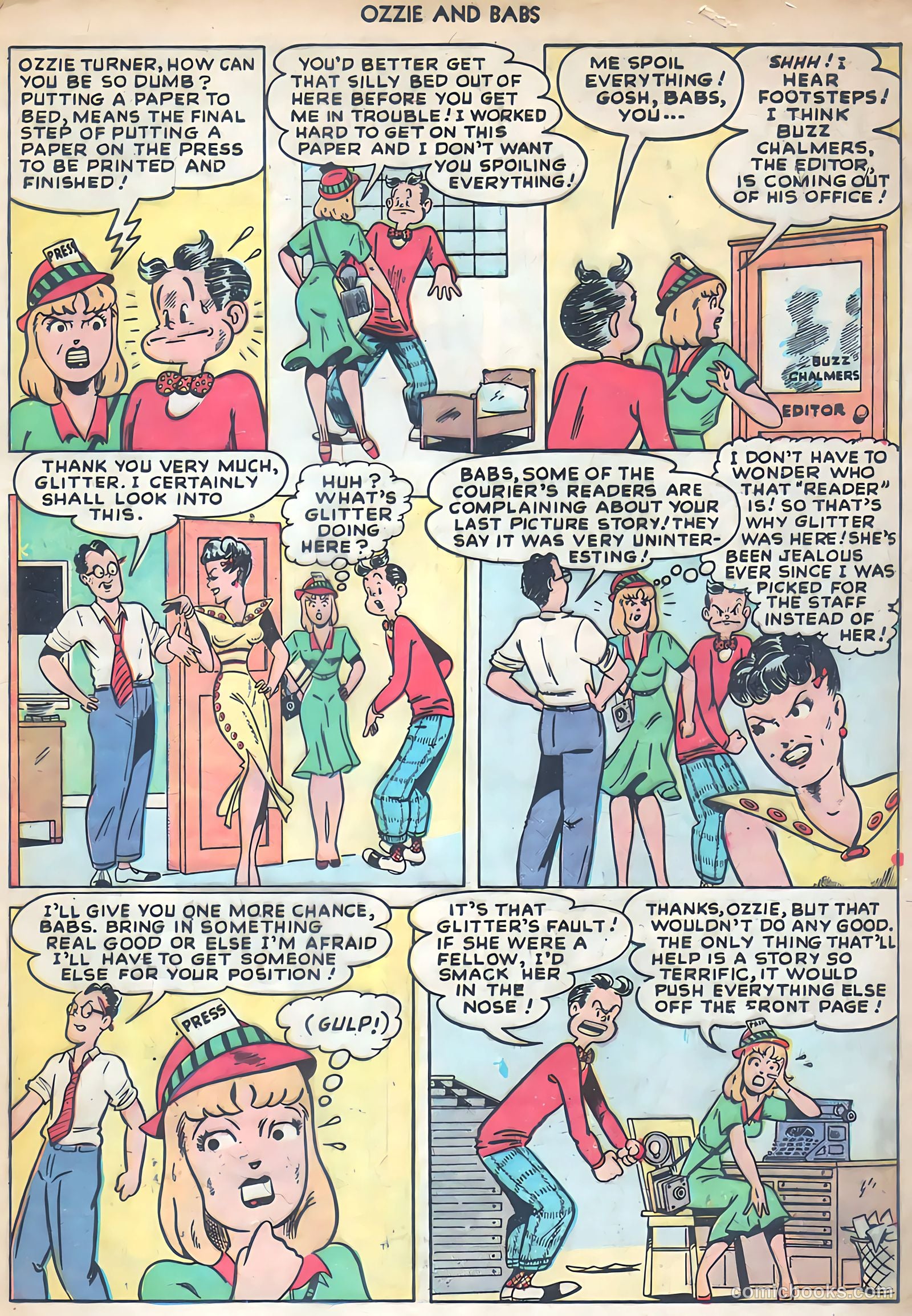 Ozzie and Babs #8 (1949) — page 5 of 52