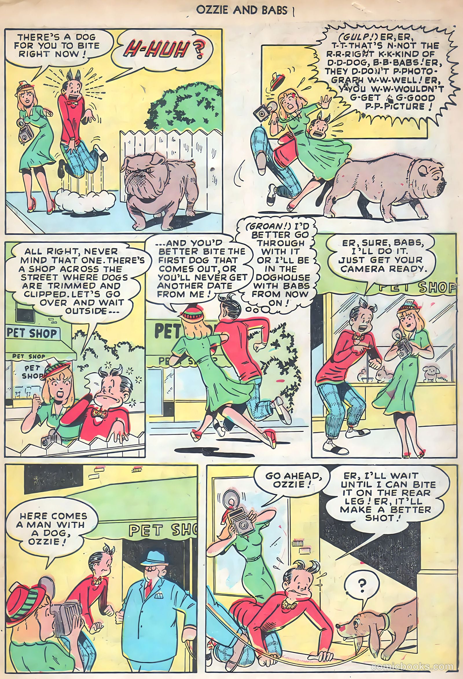 Ozzie and Babs #8 (1949) — page 7 of 52