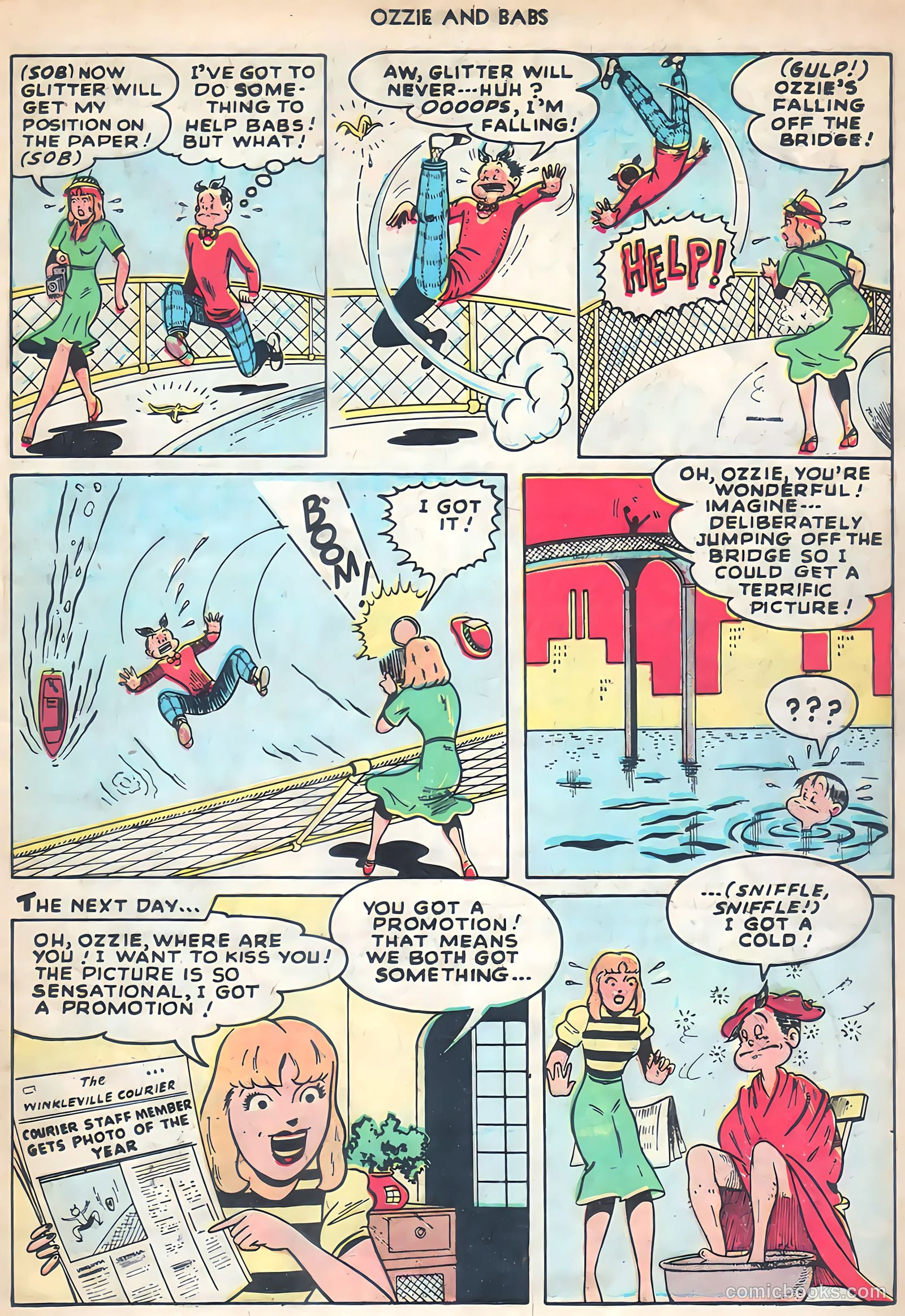 Ozzie and Babs #8 (1949) — page 11 of 52