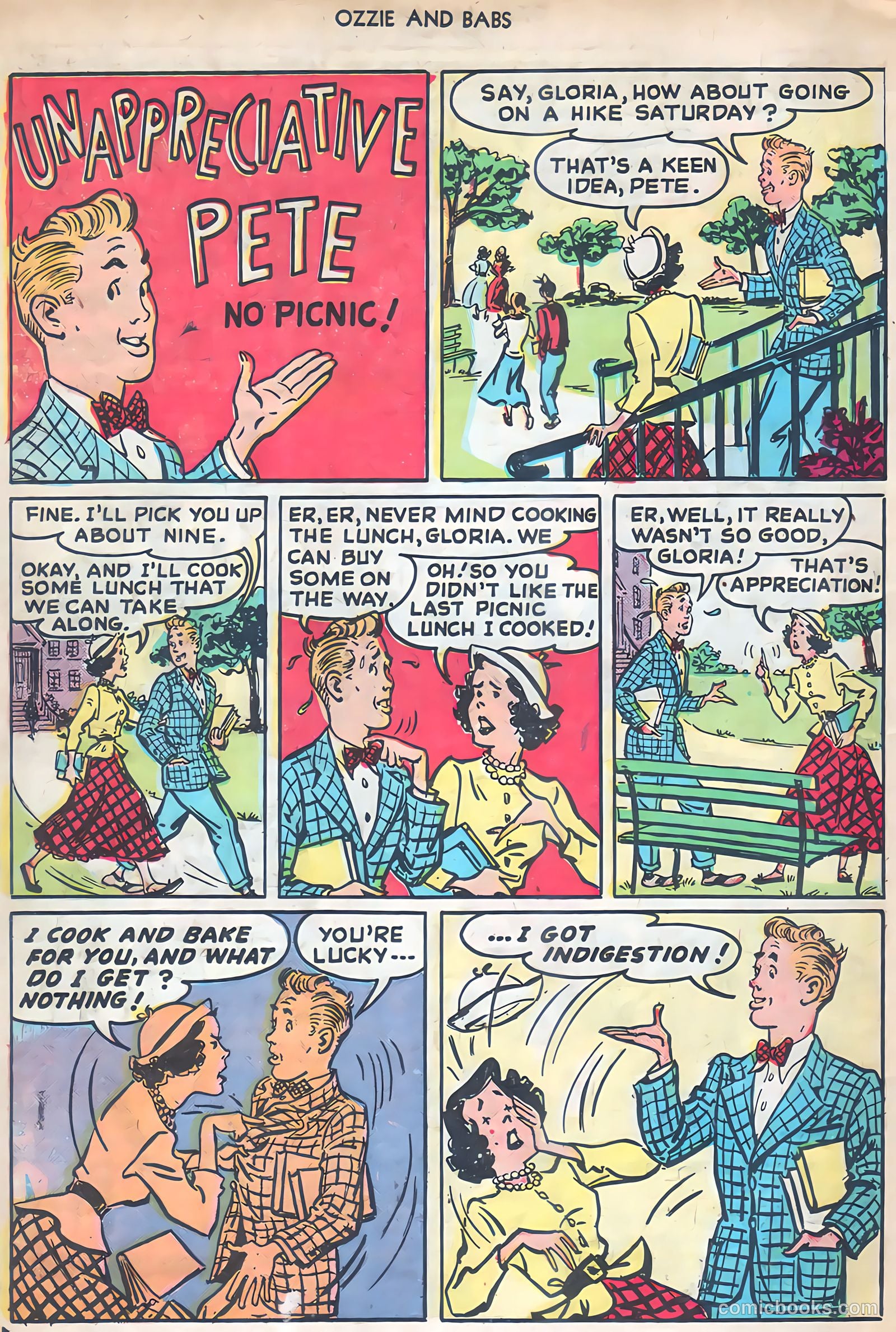 Ozzie and Babs #8 (1949) — page 14 of 52
