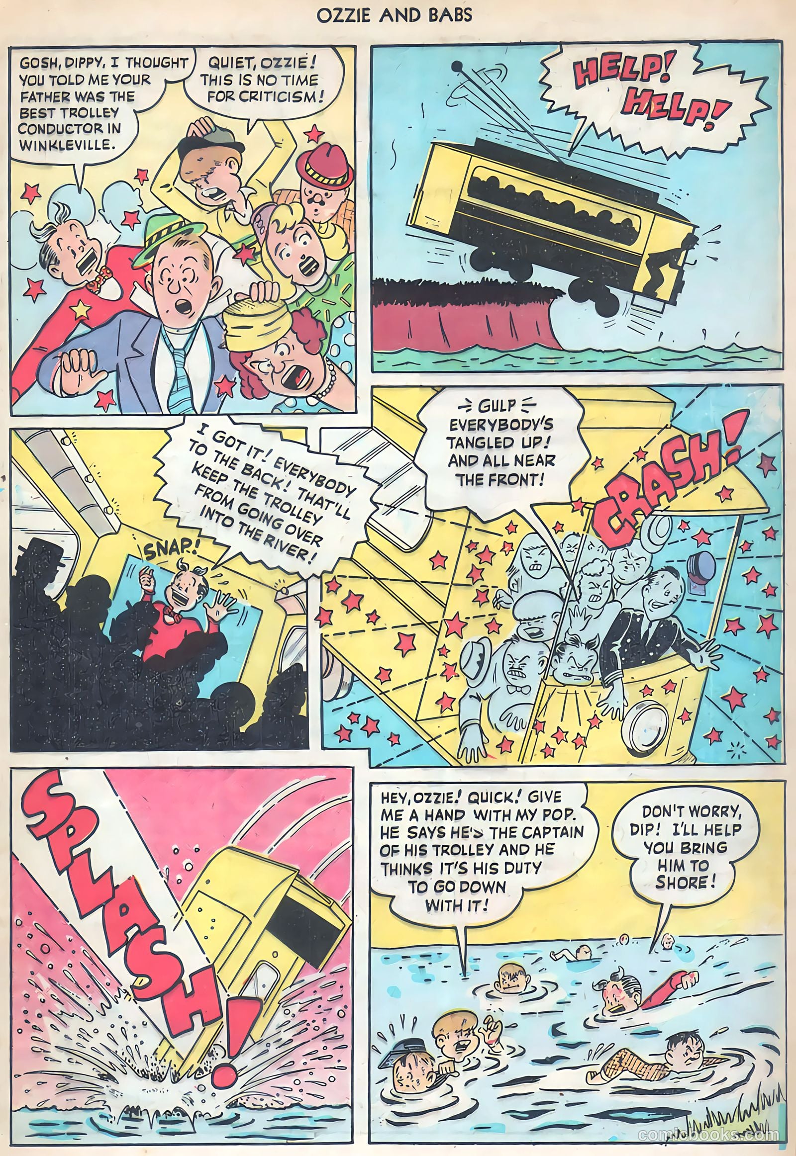 Ozzie and Babs #8 (1949) — page 17 of 52
