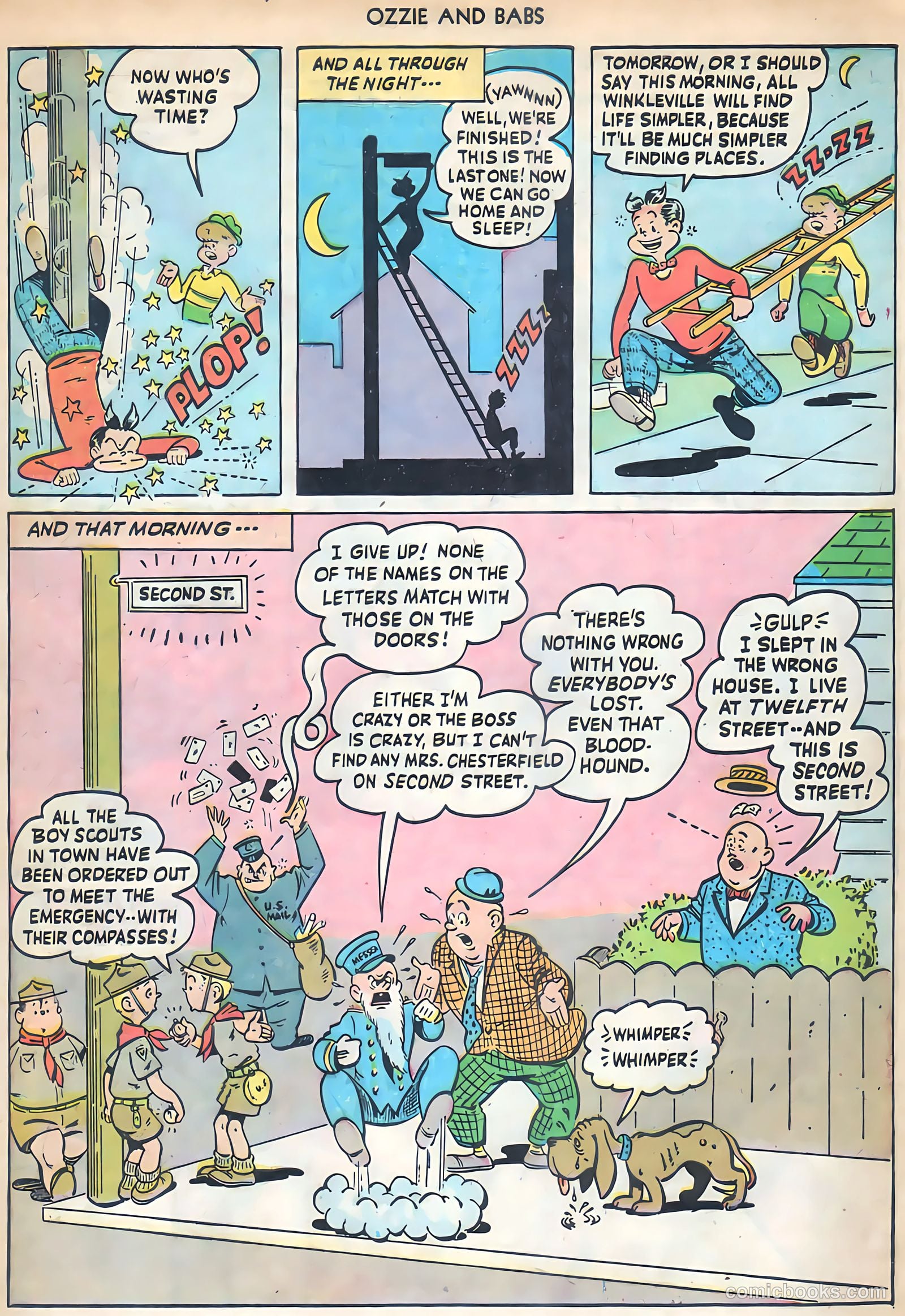 Ozzie and Babs #8 (1949) — page 20 of 52