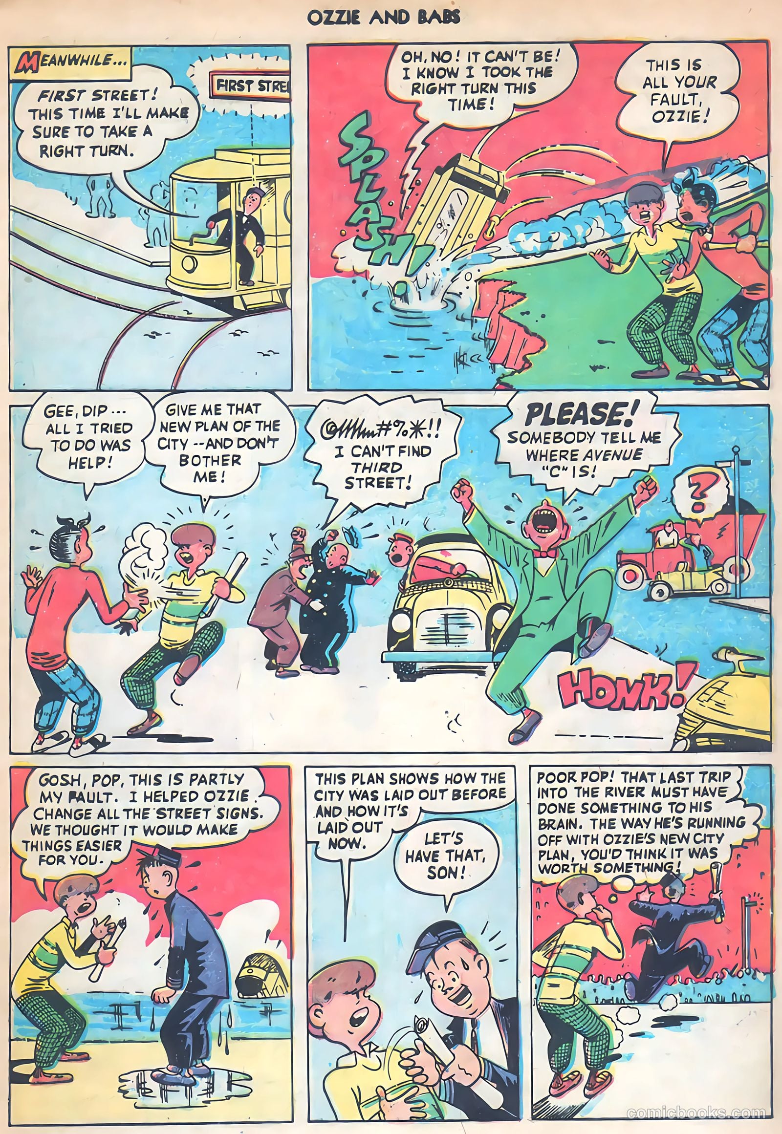 Ozzie and Babs #8 (1949) — page 21 of 52