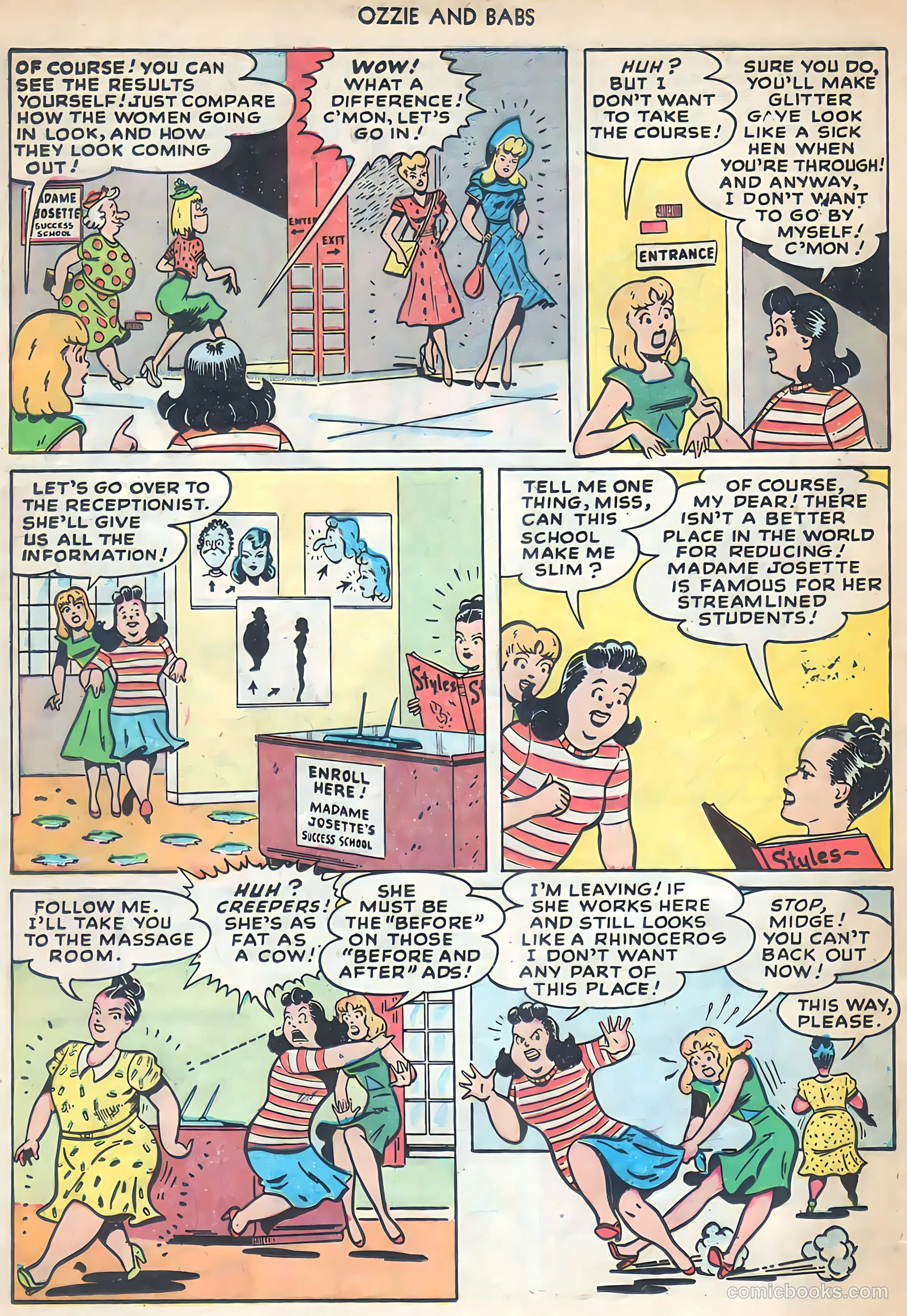 Ozzie and Babs #8 (1949) — page 28 of 52