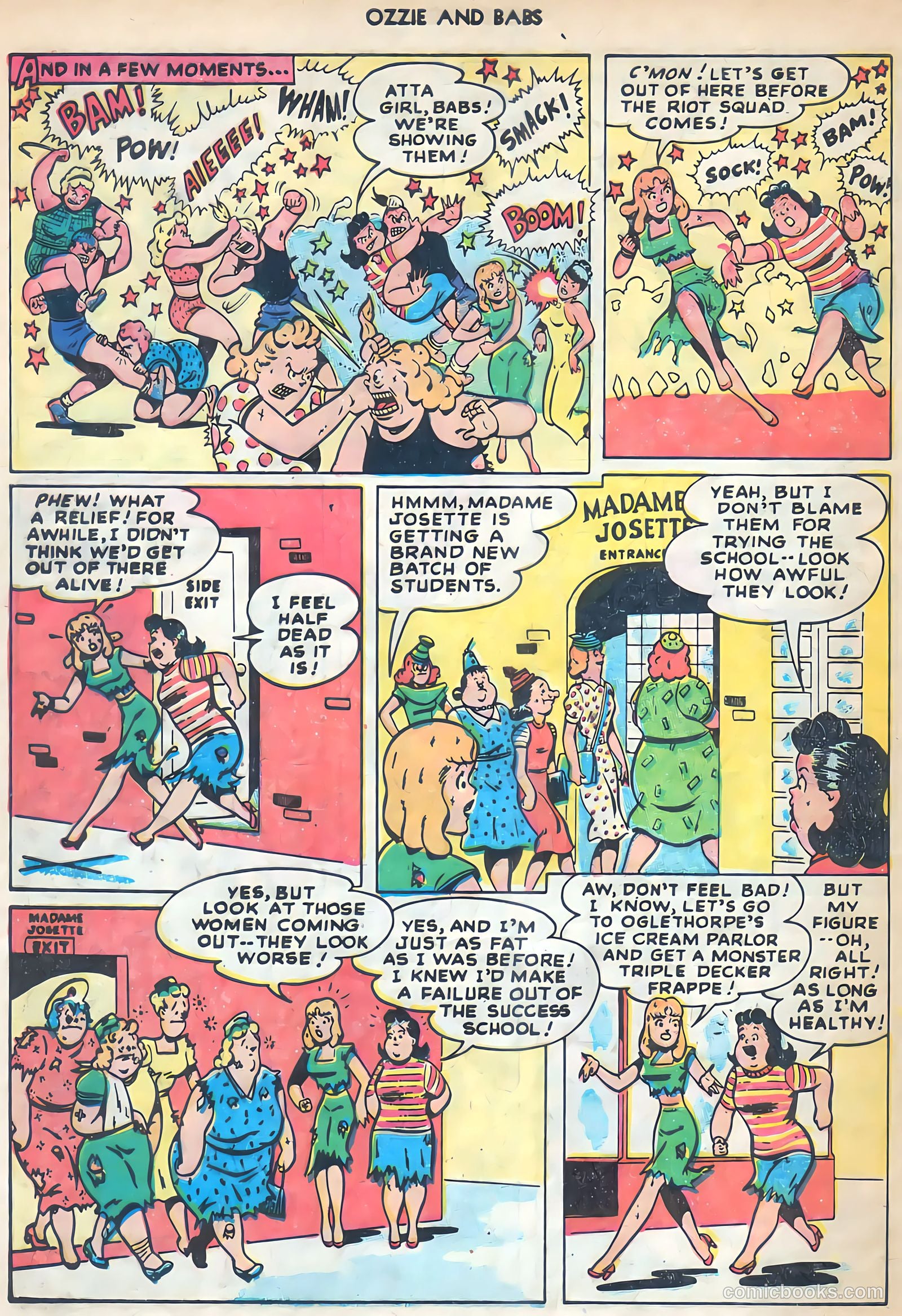Ozzie and Babs #8 (1949) — page 32 of 52