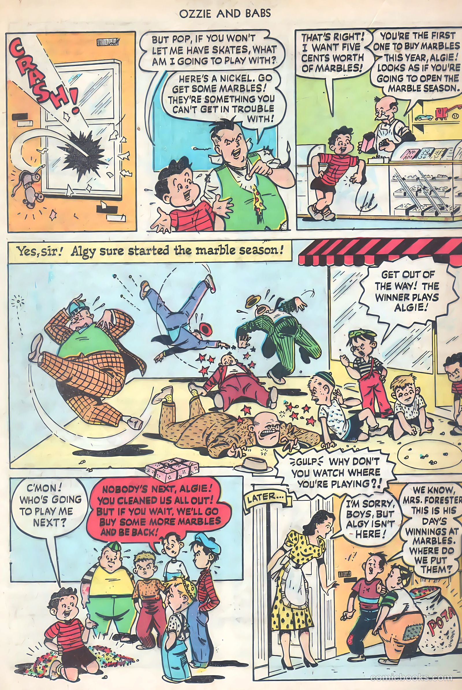 Ozzie and Babs #8 (1949) — page 36 of 52