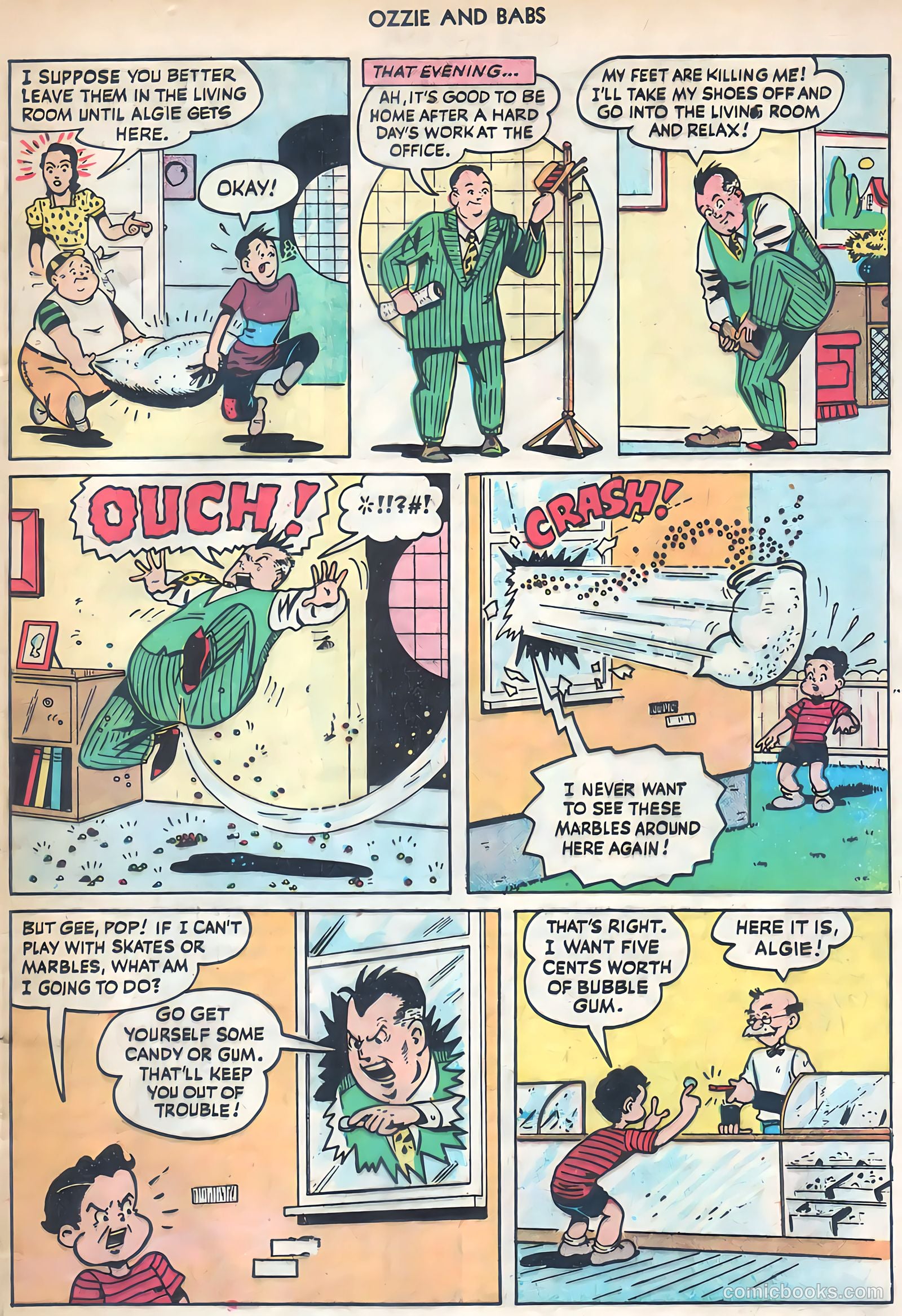 Ozzie and Babs #8 (1949) — page 37 of 52