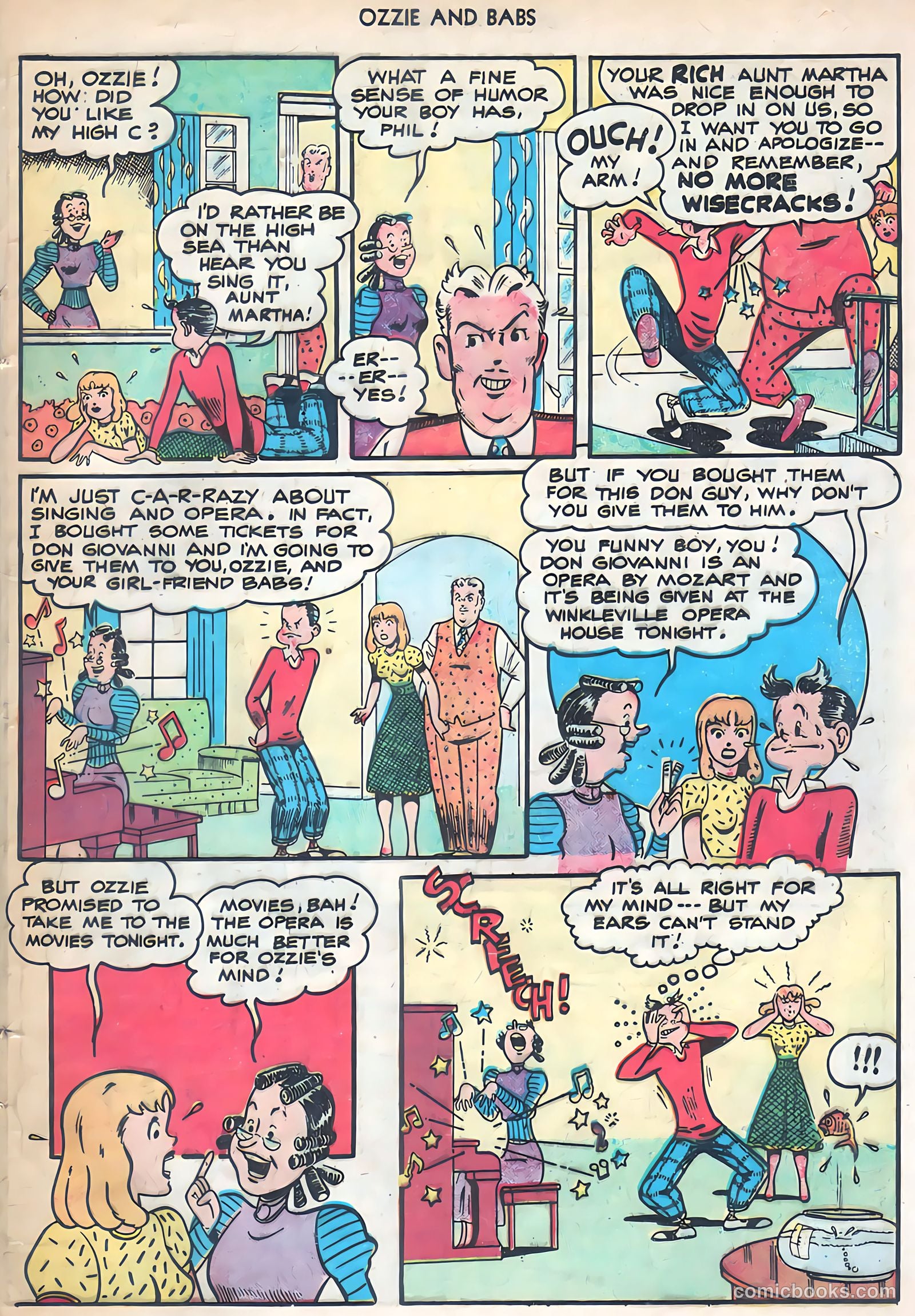 Ozzie and Babs #8 (1949) — page 41 of 52