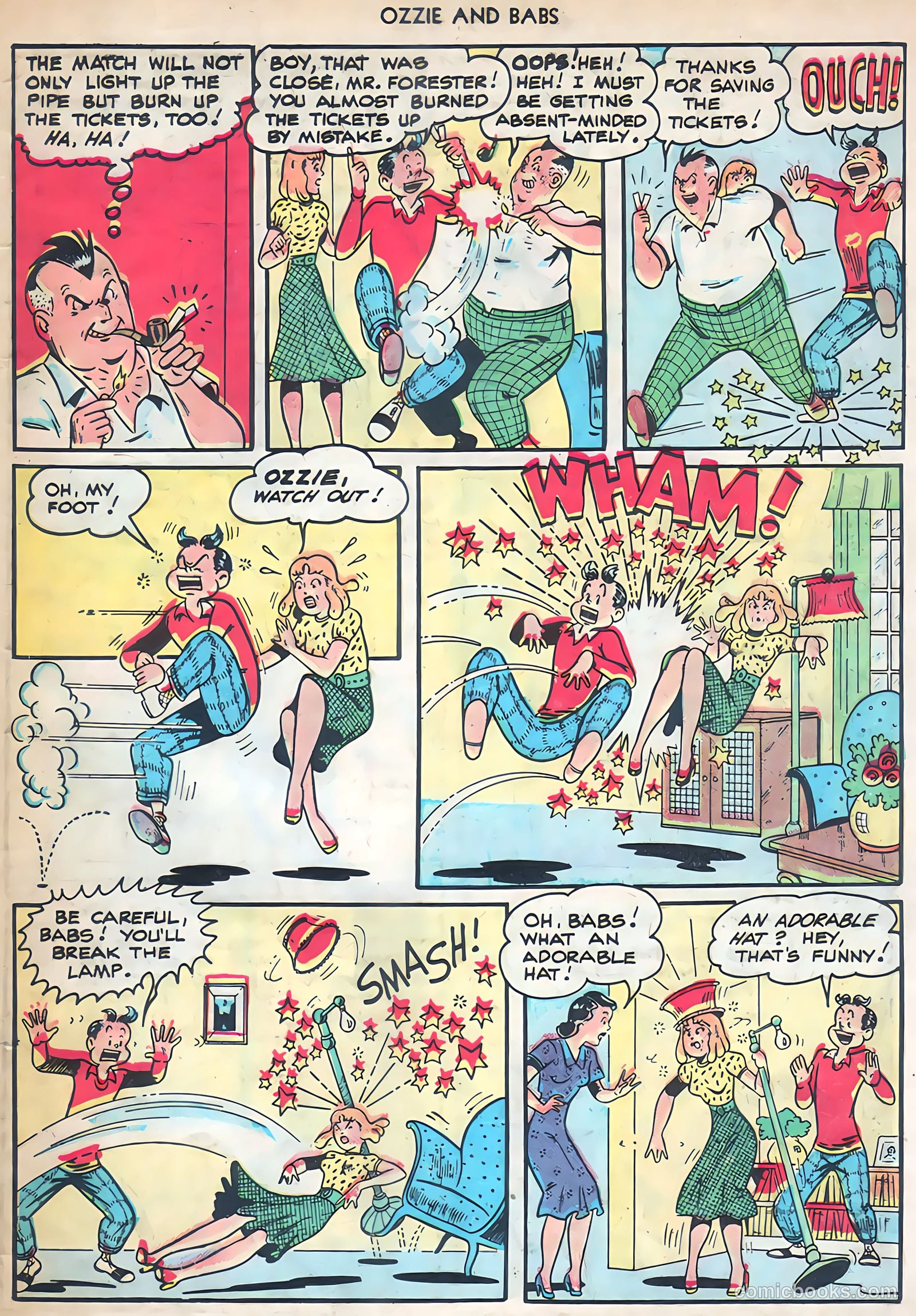 Ozzie and Babs #8 (1949) — page 43 of 52