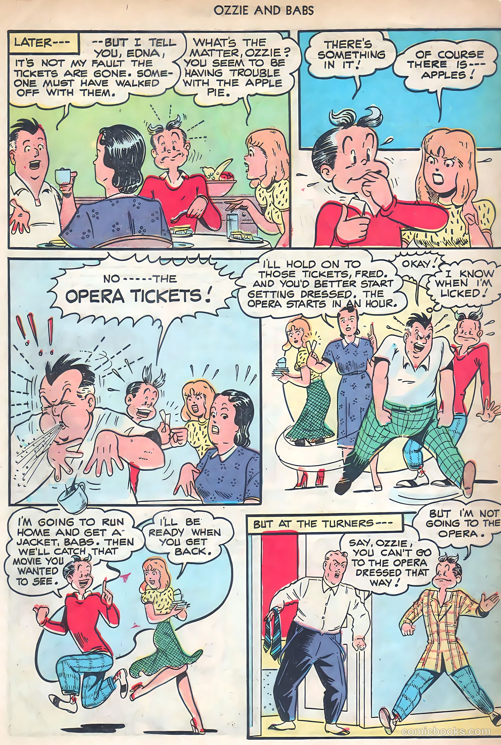 Ozzie and Babs #8 (1949) — page 46 of 52