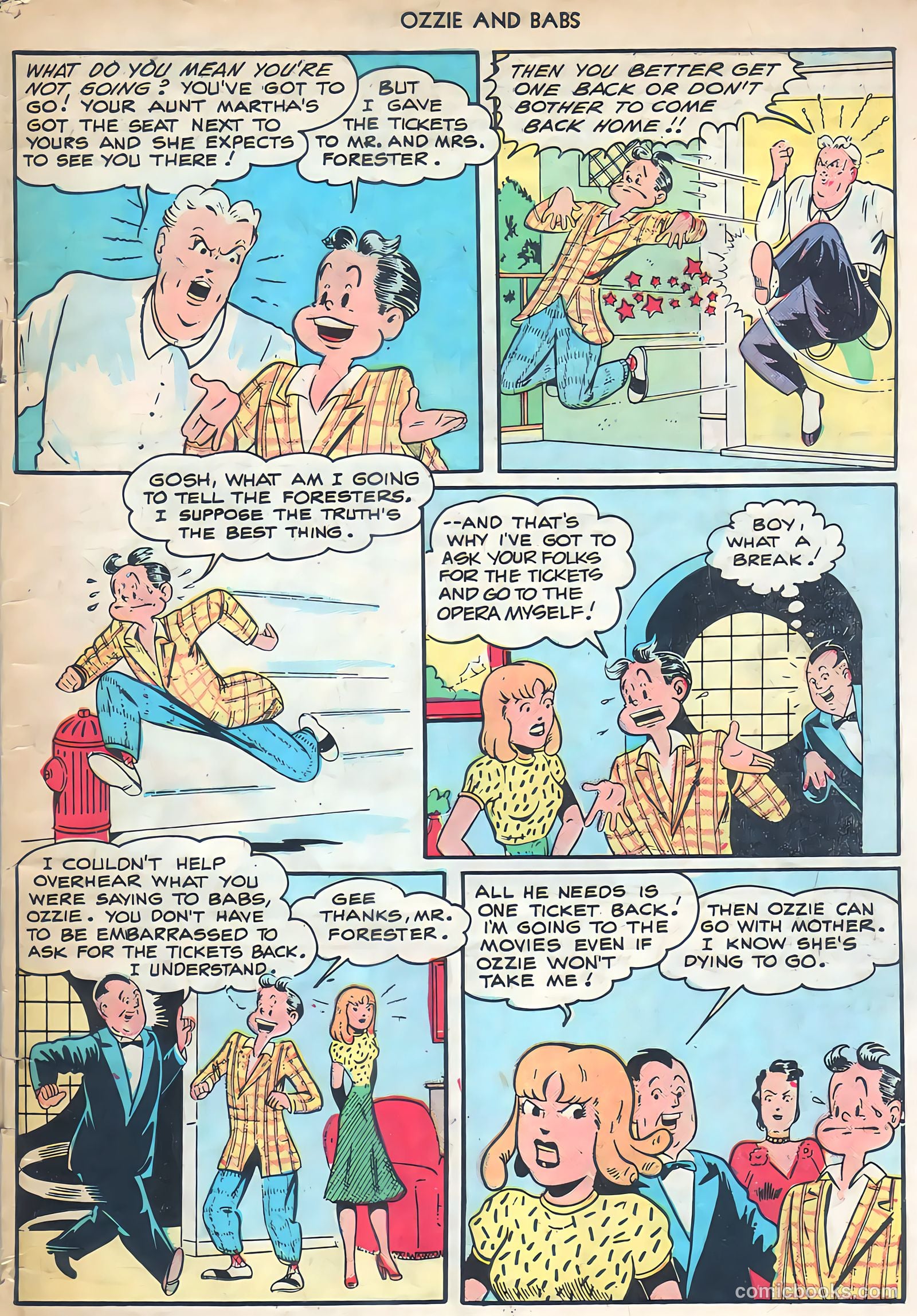 Ozzie and Babs #8 (1949) — page 47 of 52