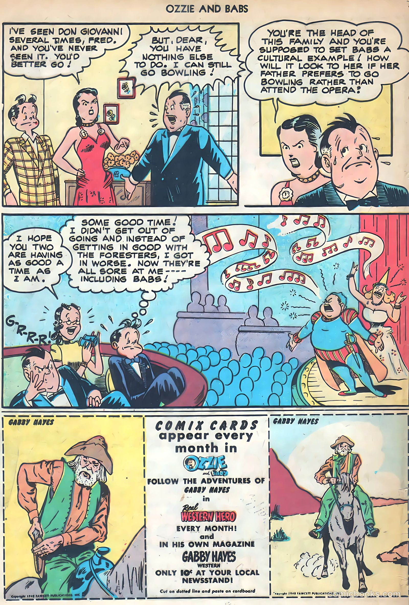 Ozzie and Babs #8 (1949) — page 48 of 52