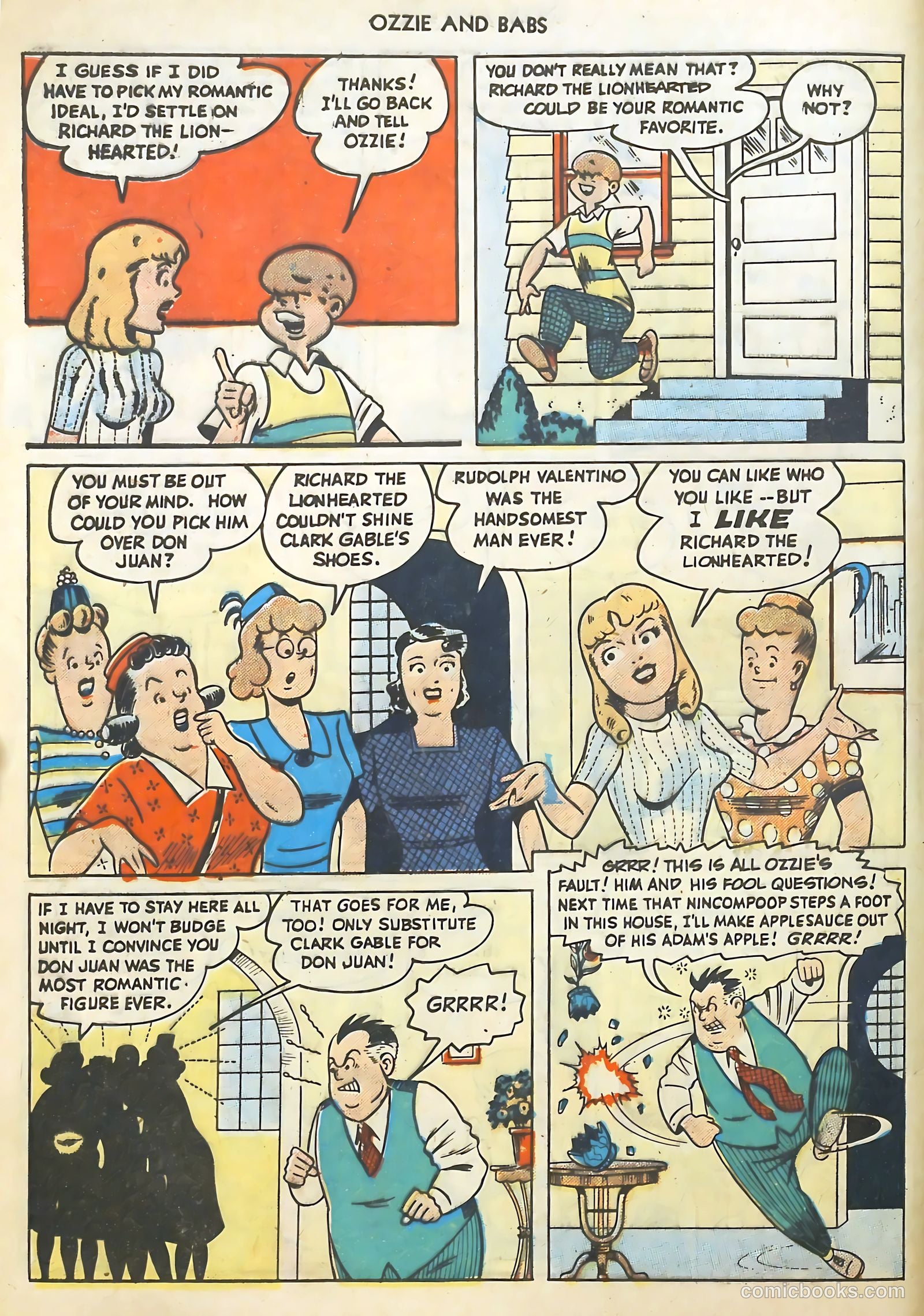 Ozzie and Babs #9 (1949) — page 8 of 52
